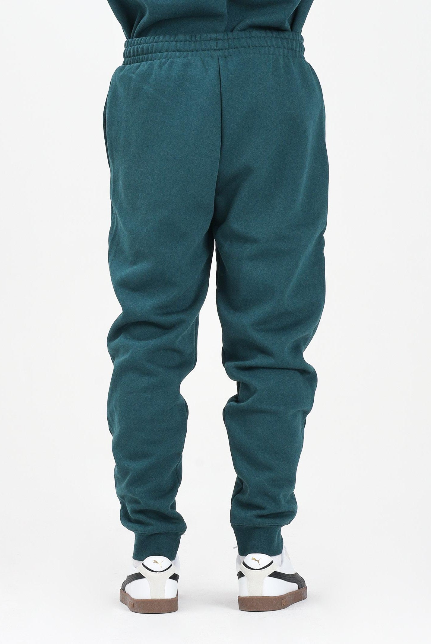 PUMA Pantalone sportivo verde da uomo con stampa logo 688192 75 PUMA