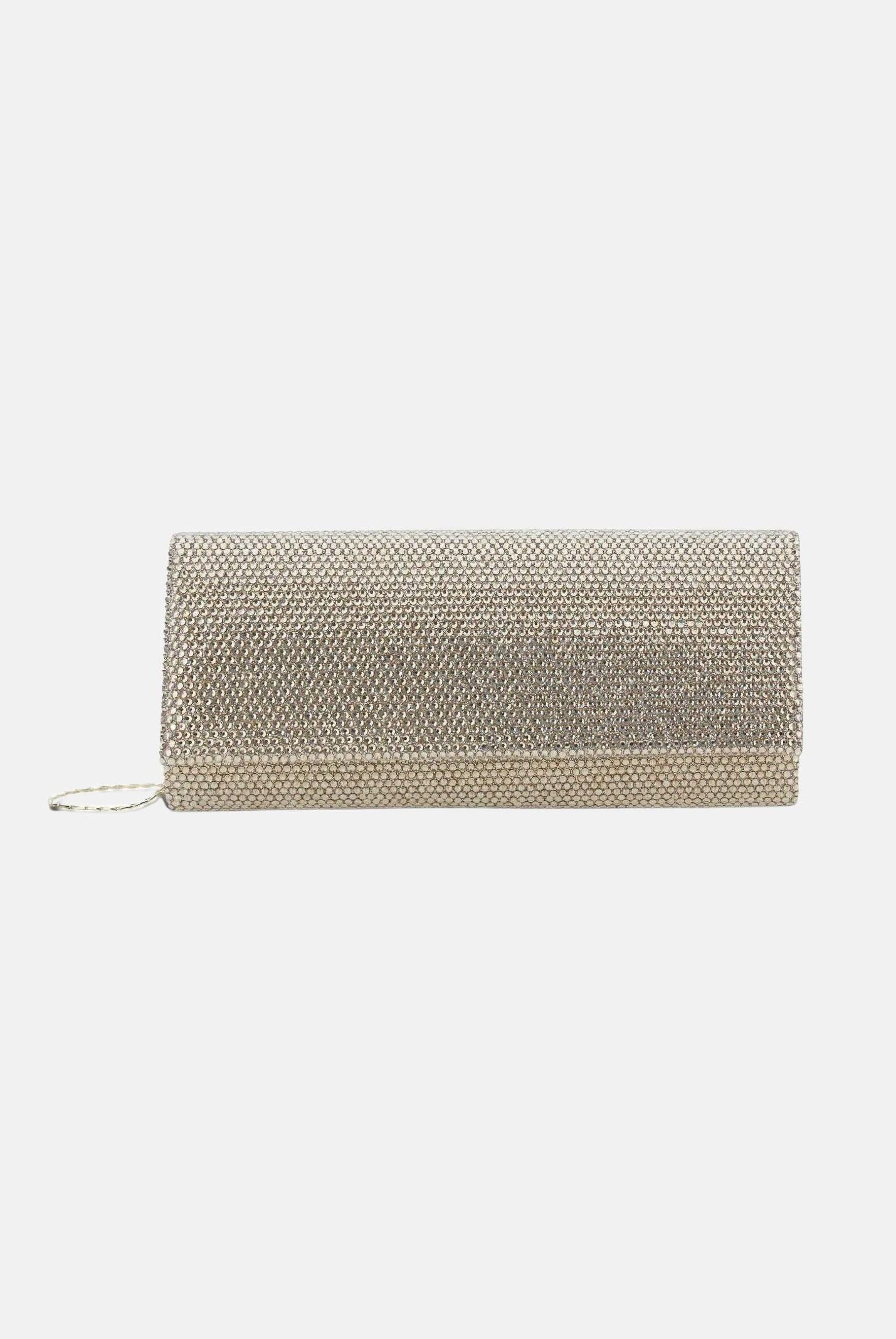 TWENTY FOURHAITCH Pochette oro da donna con strass L47071F62P CHA TWENTY FOURHAITCH