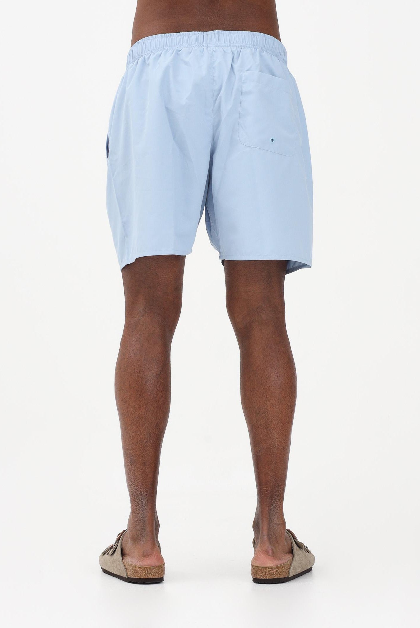LACOSTE Shorts mare celeste da uomo con stampa logo MH1852 HBA LACOSTE