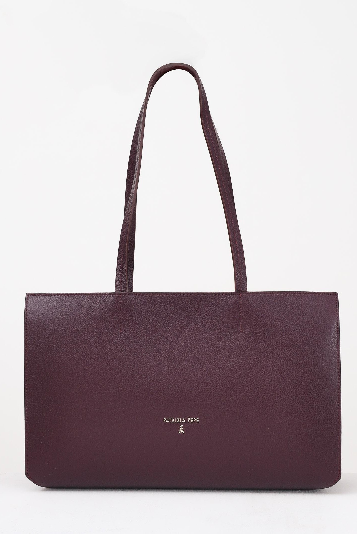 PATRIZIA PEPE Shopper bordeaux da donna 8B0236L001 M536 PATRIZIA PEPE
