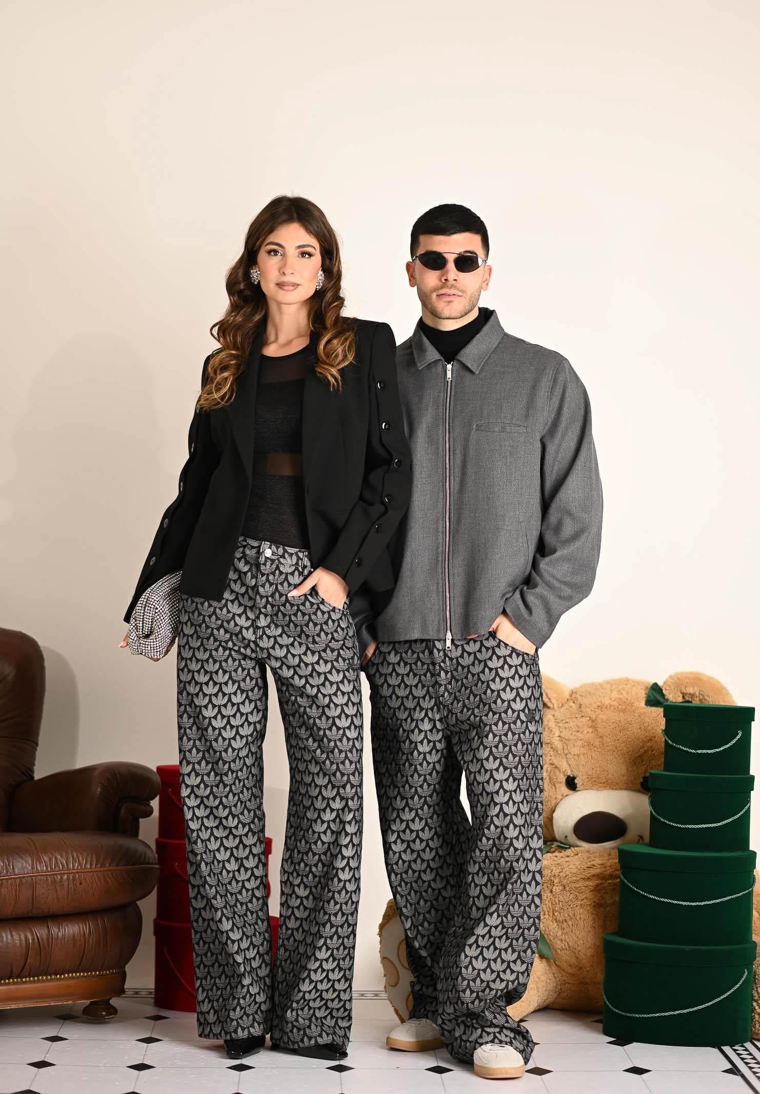 PINKO Giacca nera da donna con bottoni lungo le maniche 105679A2R9 Z99 PINKO