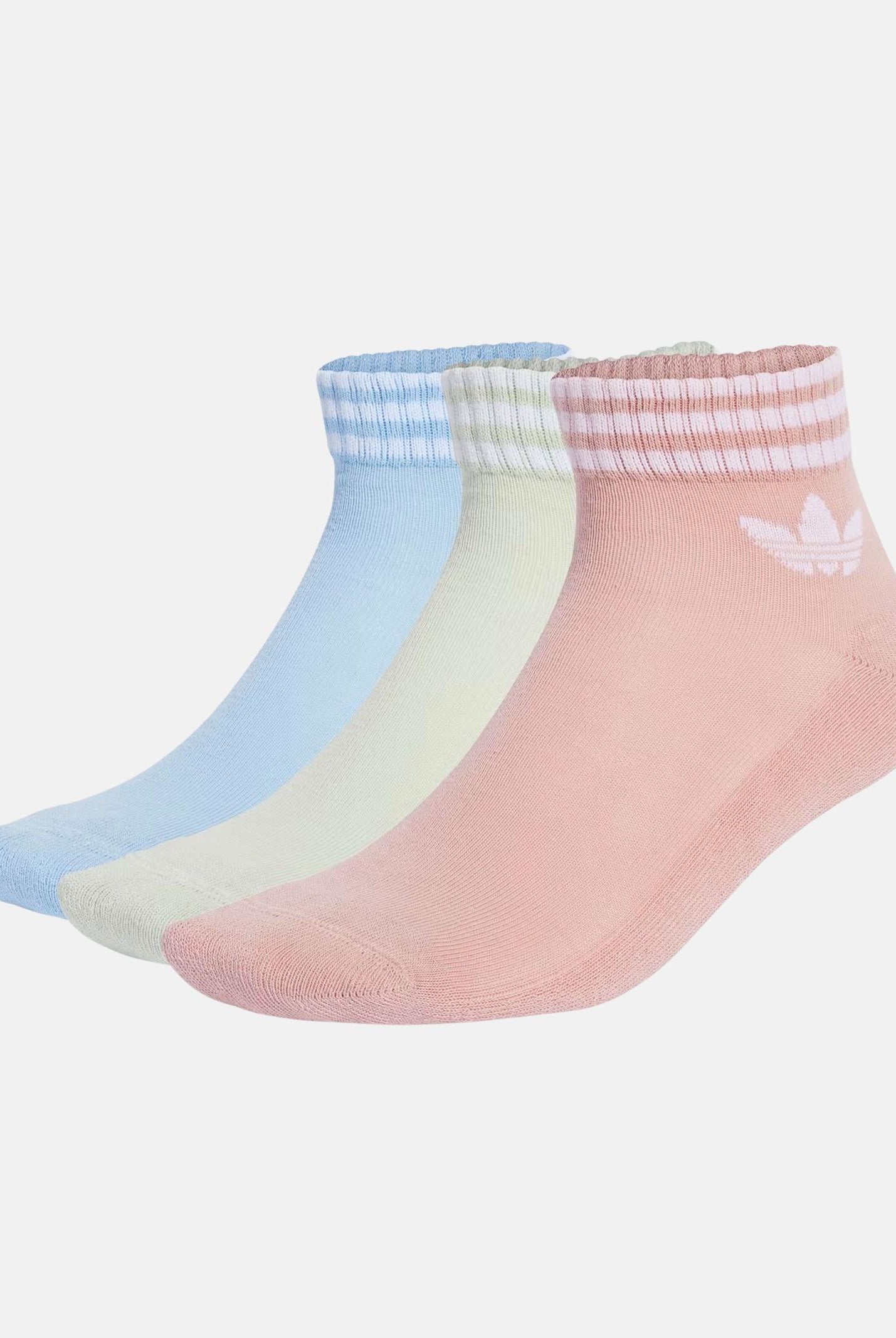 ADIDAS ORIGINALS Calzini (3 paia) 3-Stripes multicolore da donna JV7438 . ADIDAS ORIGINALS