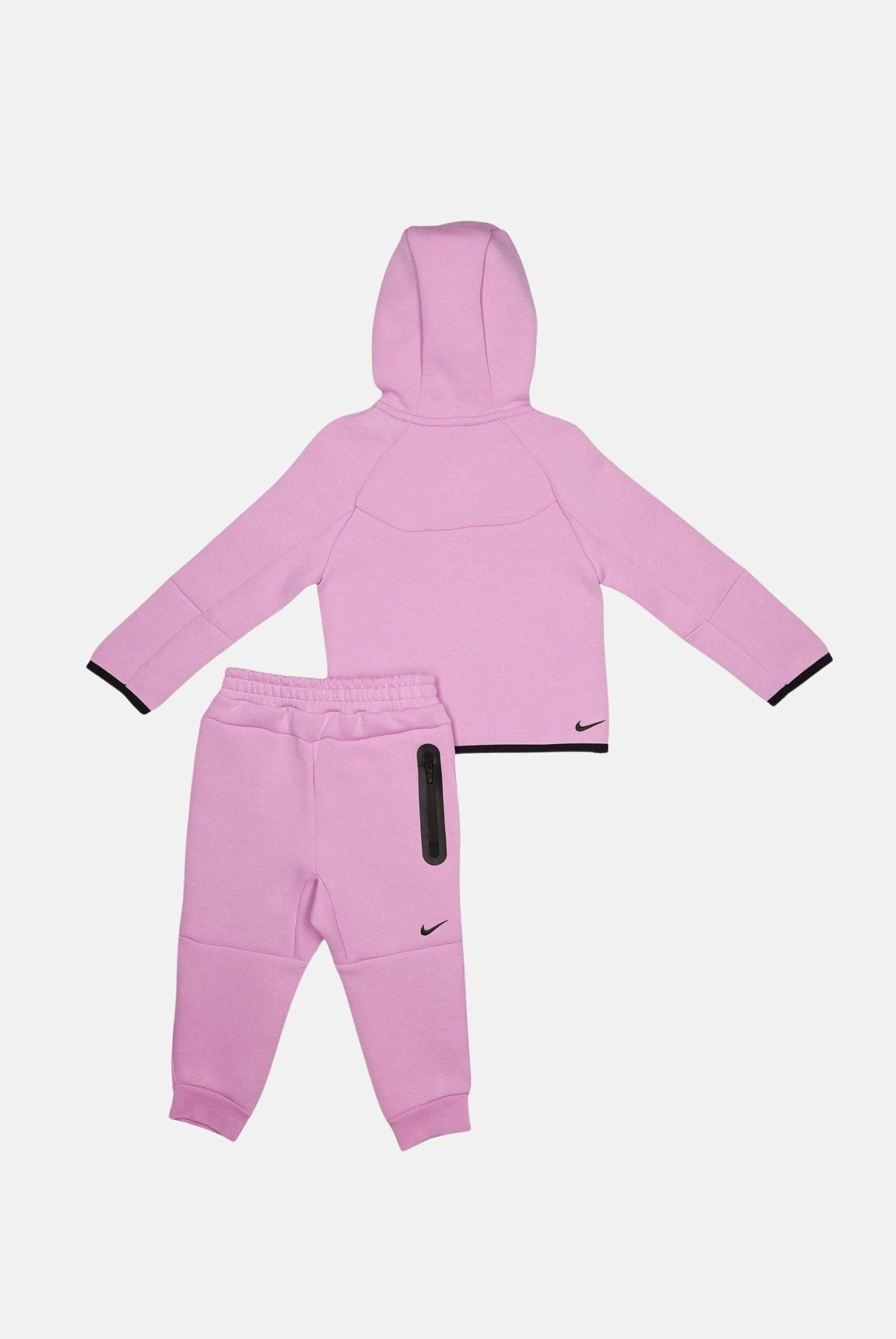 NIKE Tuta Tech Fleece rosa da neonato 66M880 P64 NIKE