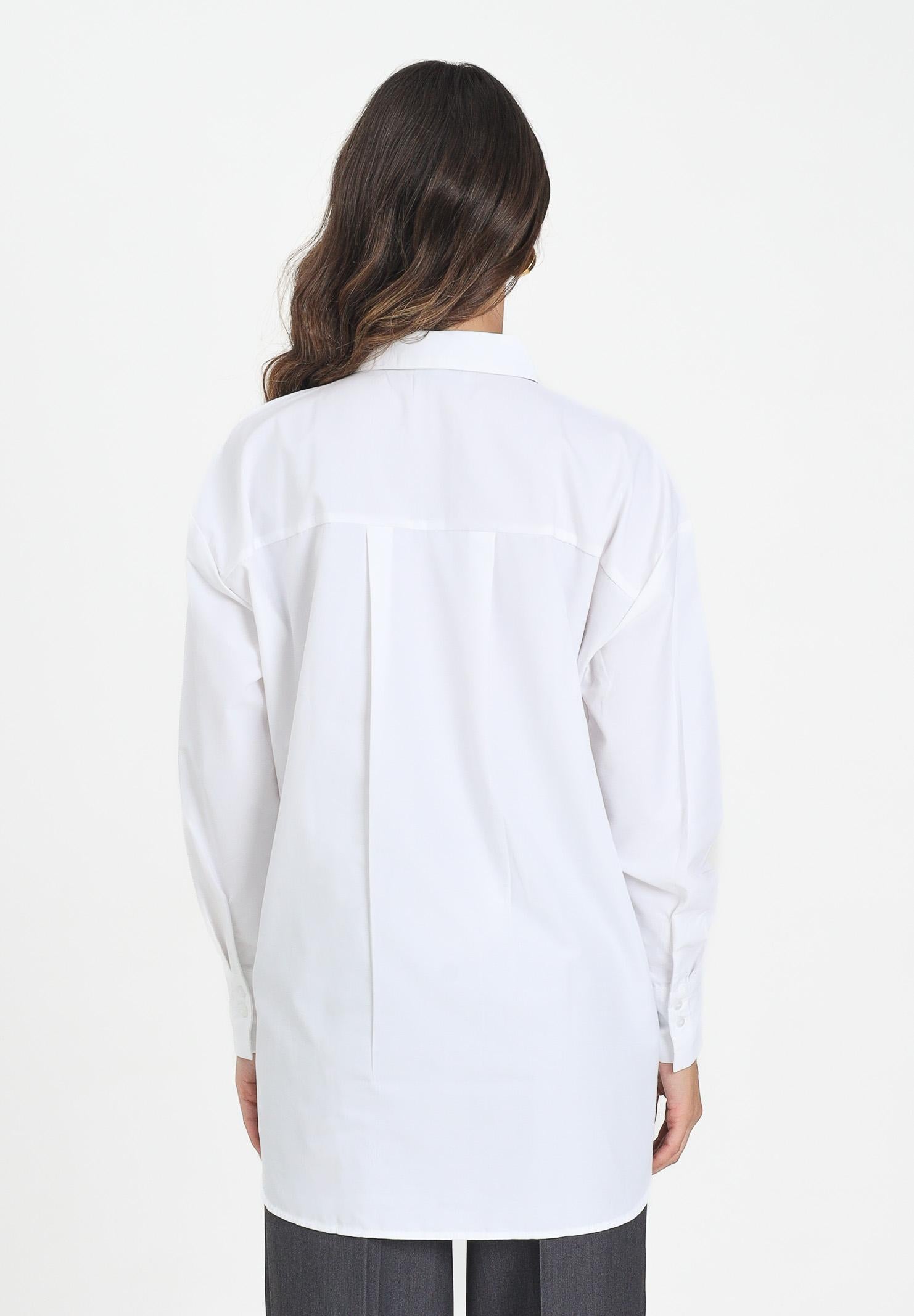 JDY Camicia a manica lunga bianca da donna 15311717 White JDY
