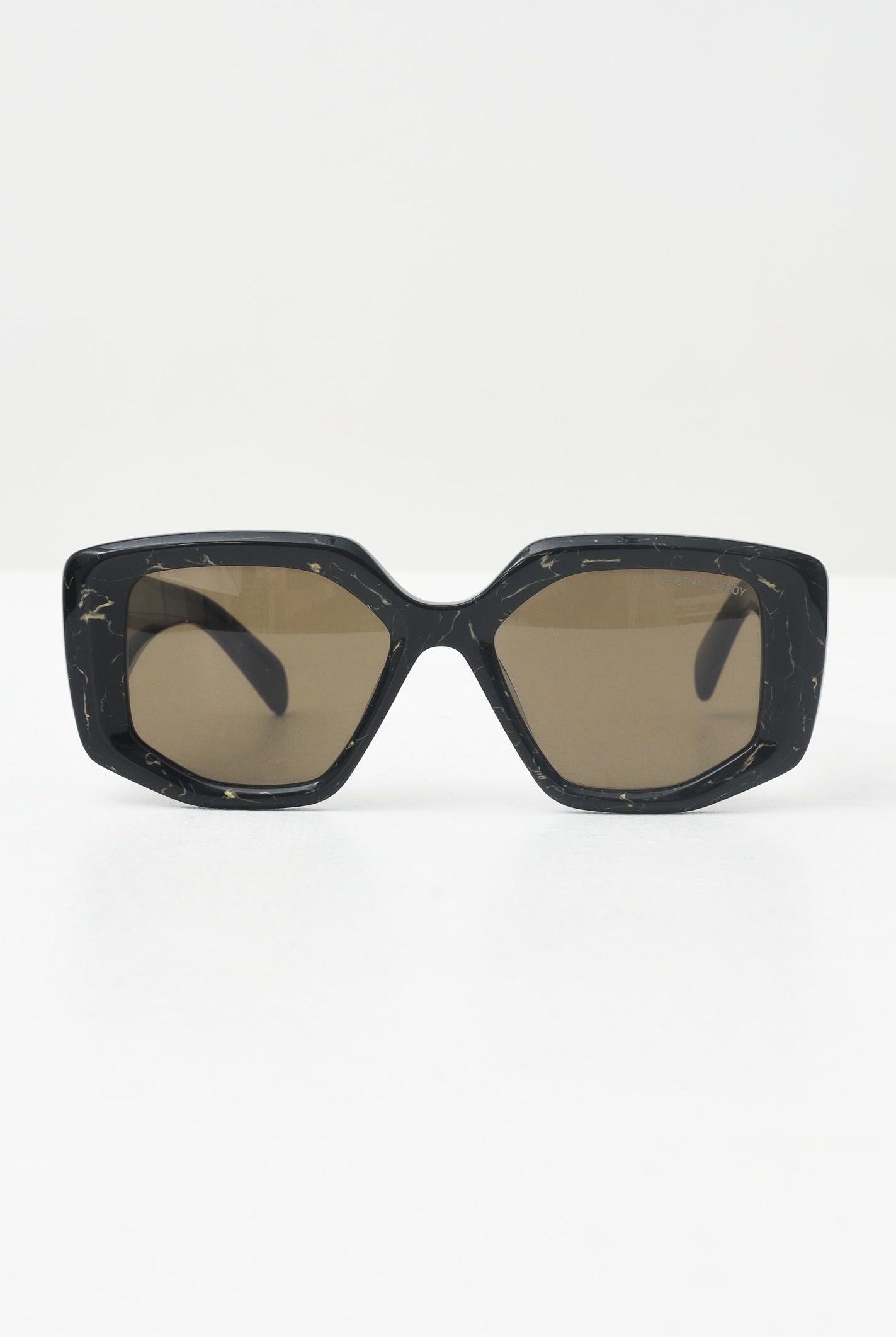 CRISTIAN LEROY Occhiali da dole neri effetto marmo da donna 25067 05 CRISTIAN LEROY