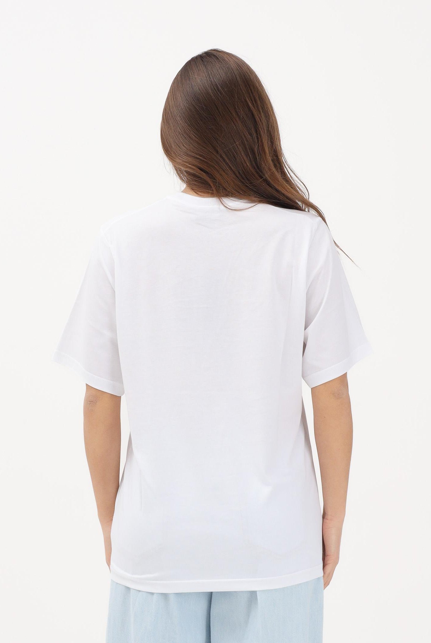 DSQUARED2 T-shirt a manica corta bianca per donna, ragazzi e bambini con stampa logo DQ3164D0015 DQ100 DSQUARED2