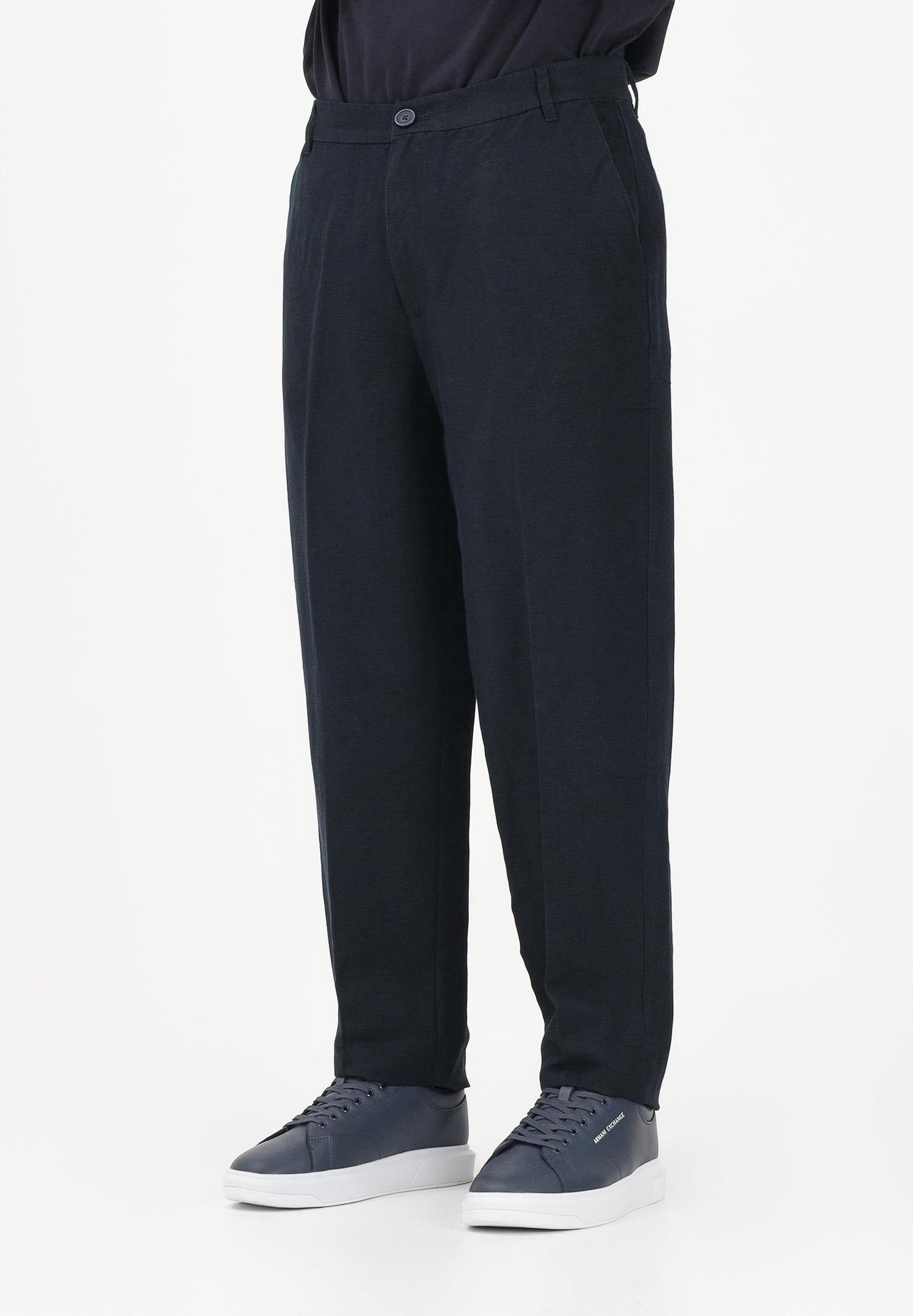 ARMANI EXCHANGE Pantalone elegante blu da uomo 8NZP15ZNFNZ 1583 ARMANI EXCHANGE