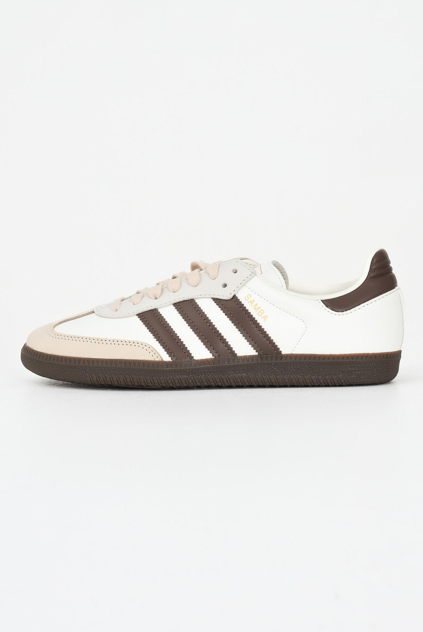 ADIDAS ORIGINALS Sneakers Samba OG panna e marrone per uomo e donna JR8842 ADIDAS ORIGINALS