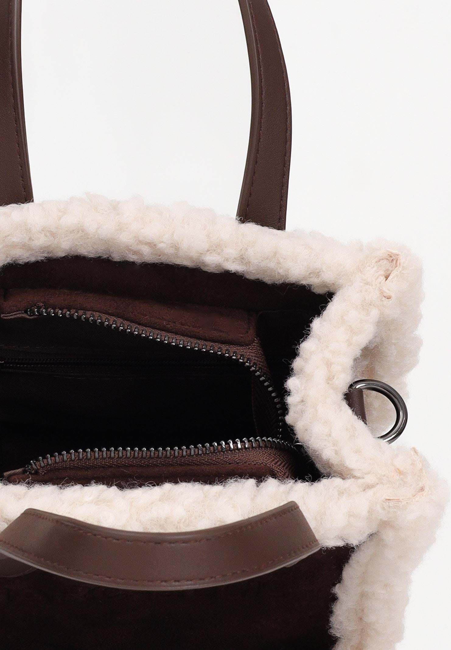 MARC ELLIS Borsa a mano Buby Suede S in morbido suede marrone da donna BUBY-SUEDE-S CO MARC ELLIS