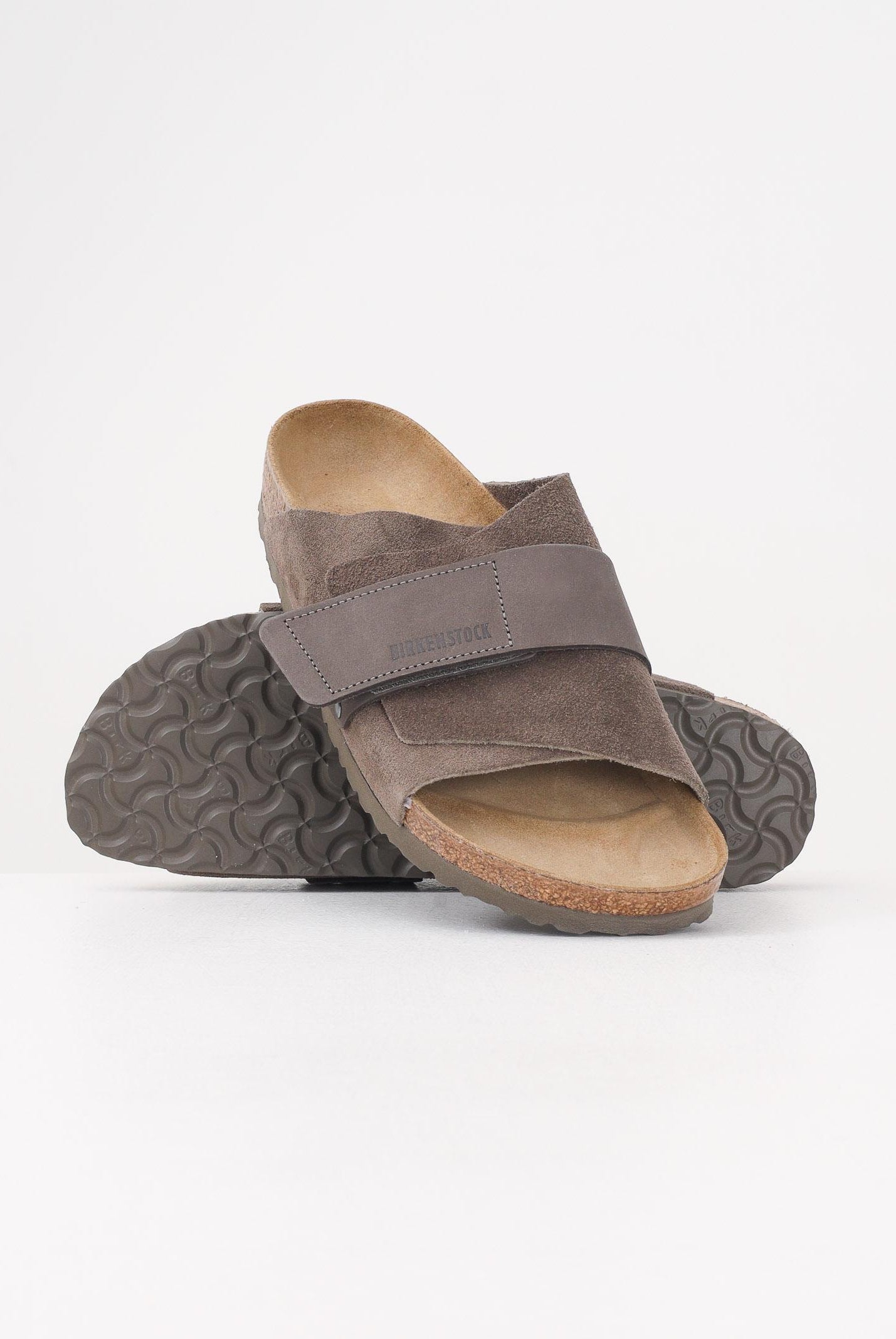 BIRKENSTOCK Ciabatte Kyoto marroni da uomo 1029138 . BIRKENSTOCK