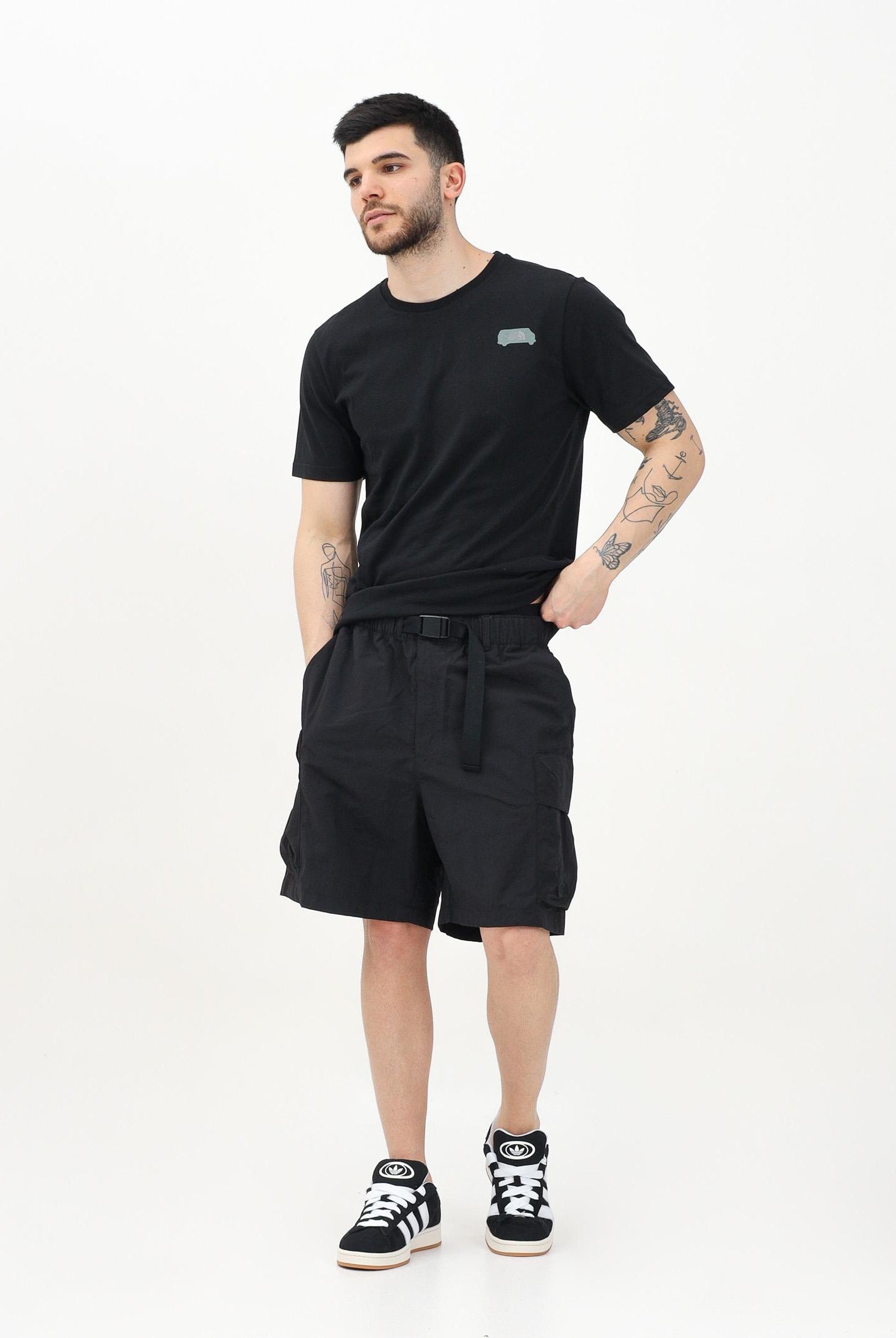 THE NORTH FACE Shorts Cargo Pocket nero da uomo NF0A8BJGJK31 THE NORTH FACE