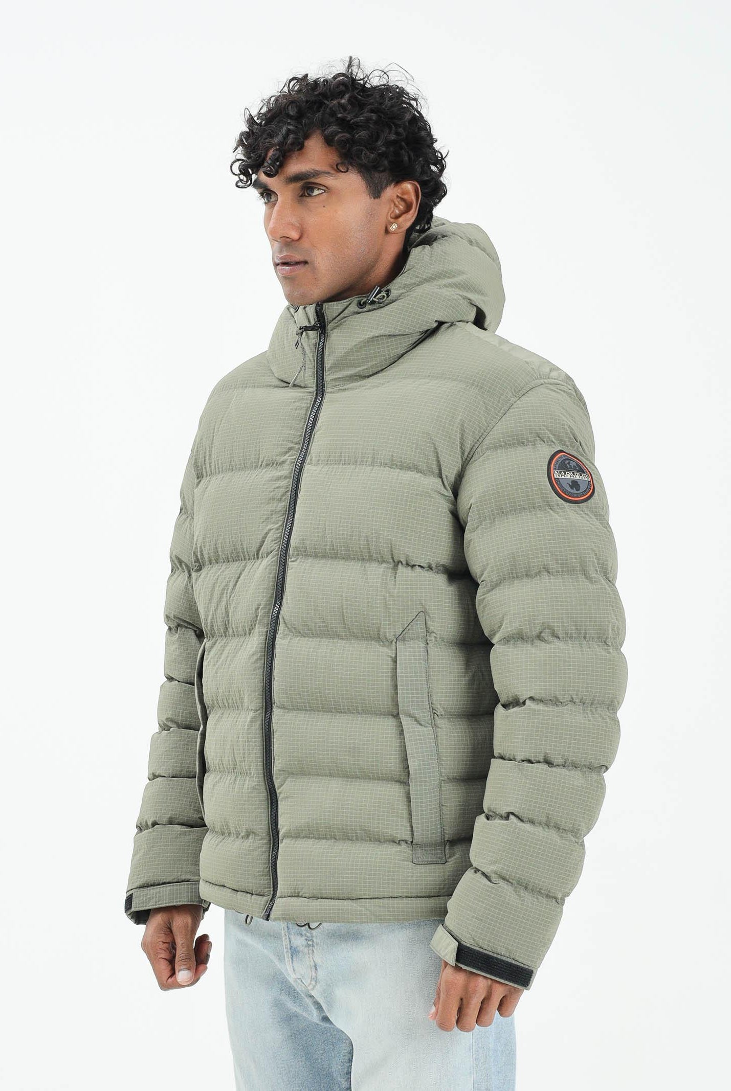 NAPAPIJRI Piumino Terez verde da uomo NP0A88TGG0A1 NAPAPIJRI