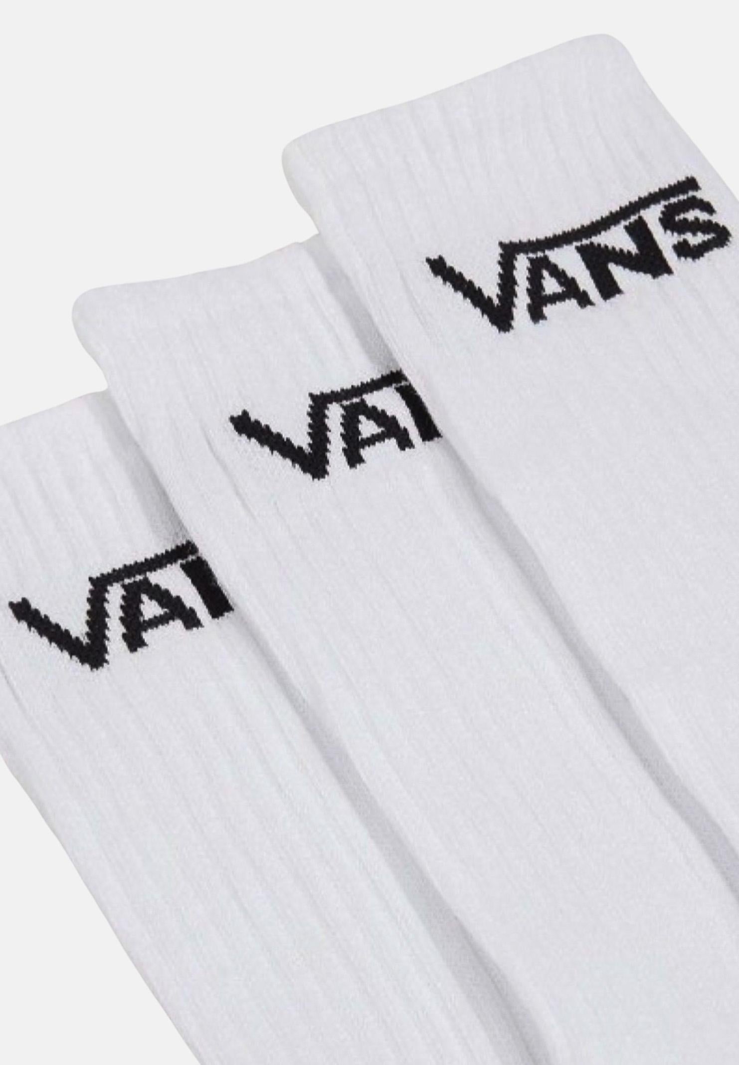VANS Calzini Classic (3 paia) bianchi per uomo e donna VN000F0XWHT1 VANS