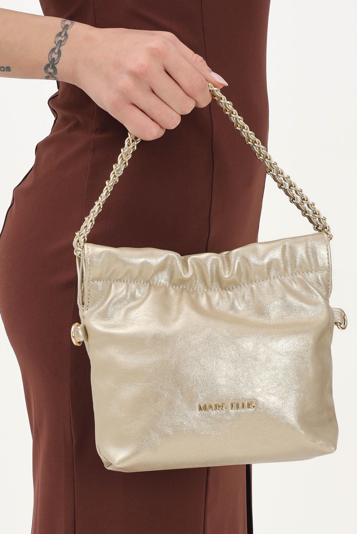 MARC ELLIS Borsa a spalla Ava Pearl oro da donna AVA-PEARL GO MARC ELLIS