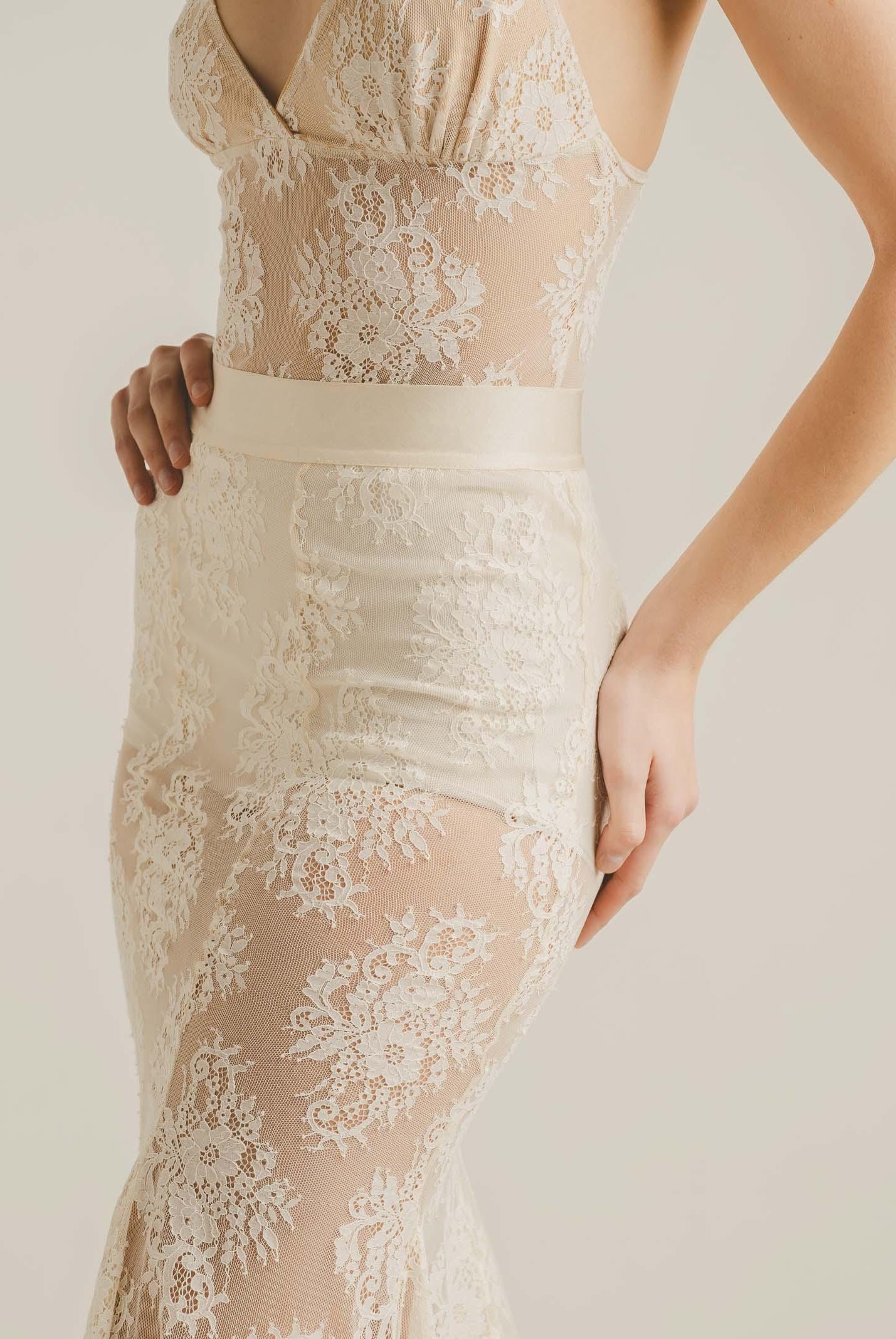 SANTAS Gonna lunga NUIT panna da donna PV2628 PA SANTAS