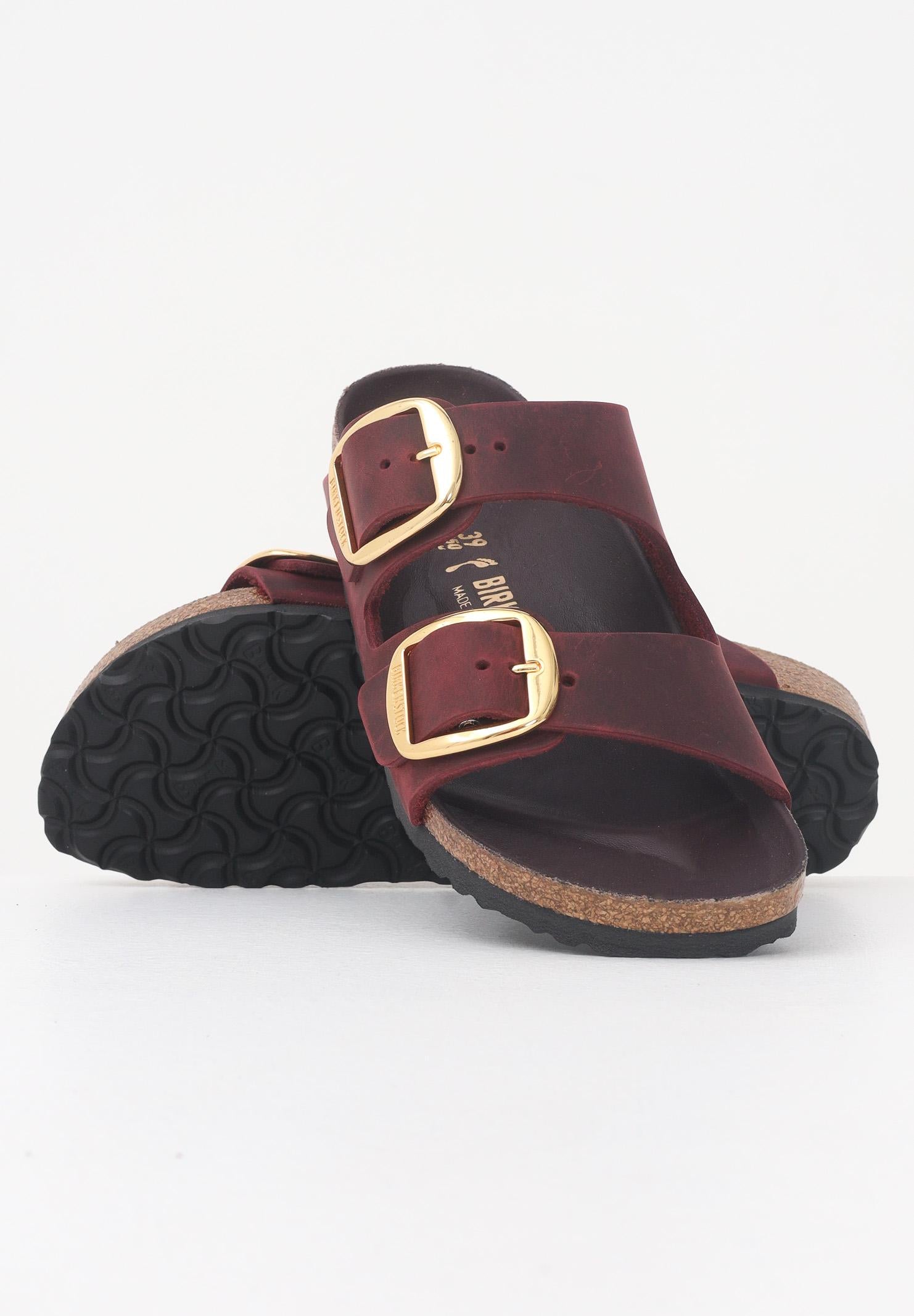 BIRKENSTOCK Ciabatte Arizona Big Buckle bordeaux da donna 1027988 BIRKENSTOCK