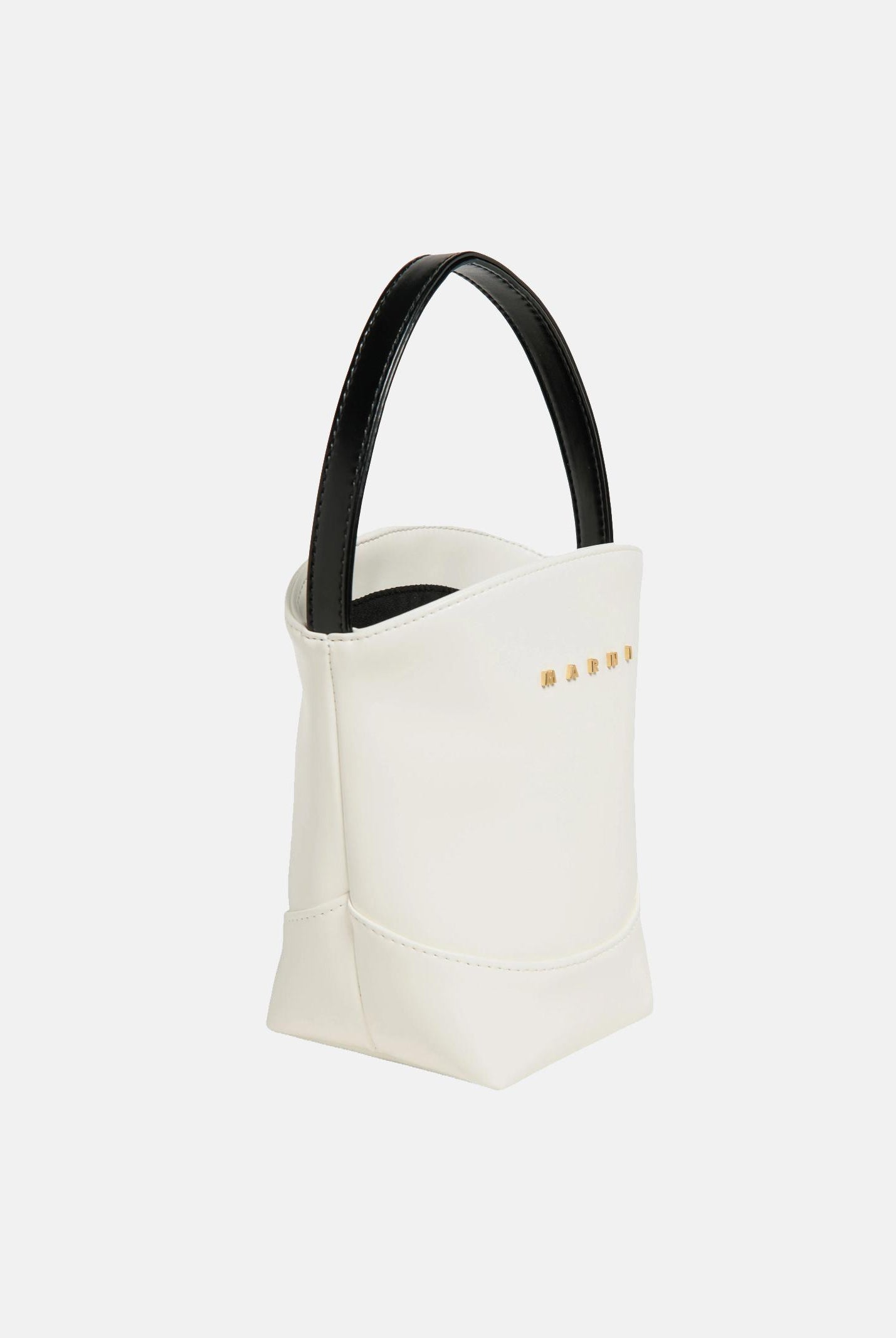 MARNI Borsa a mano Flower Basket bianco crema da donna M01820M00TK 0M114 MARNI