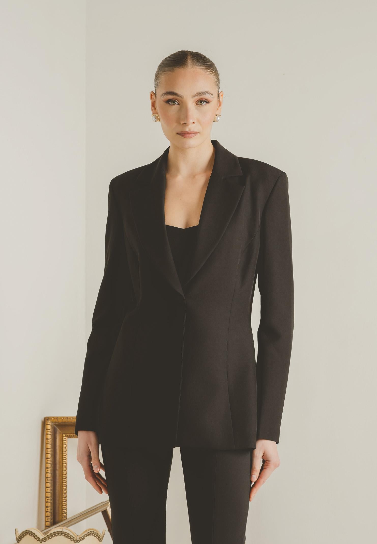 SANTAS Giacca ALLURE nera da donna PV2622 NE SANTAS