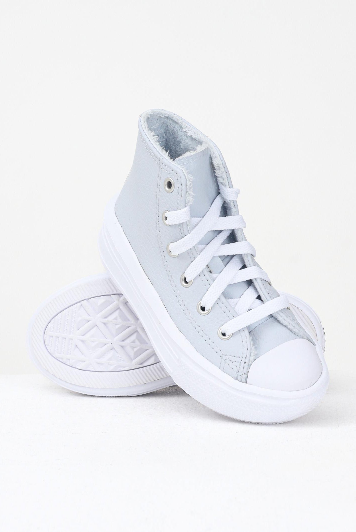 CONVERSE Sneakers Chuck Taylor All Star Move Fuzzy-Lining Platform ghiaccio da bambina A14416C CONVERSE