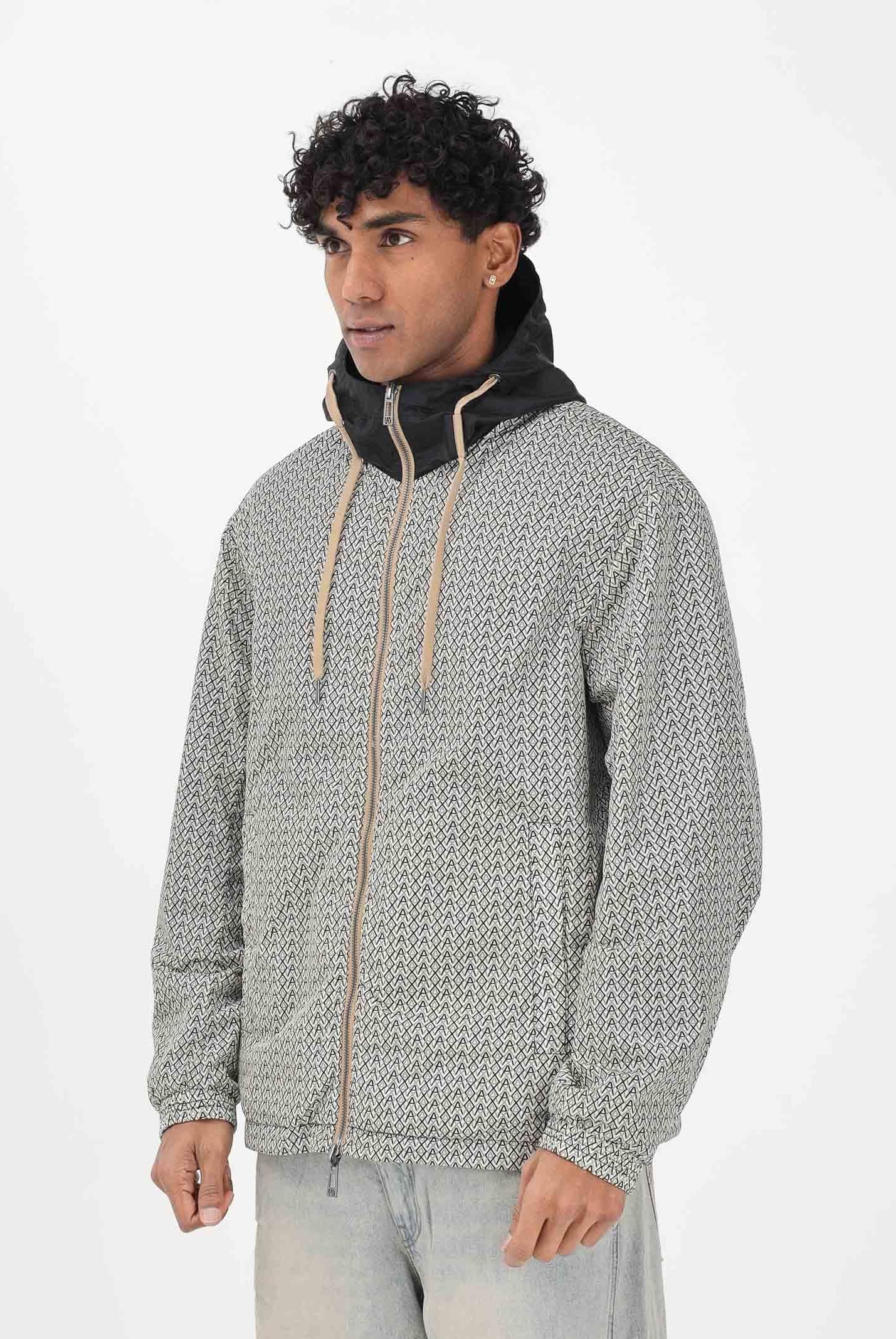 ARMANI EXCHANGE Giacca a vento reversibile multicolore da uomo XM001830AF18579 M0245 ARMANI EXCHANGE