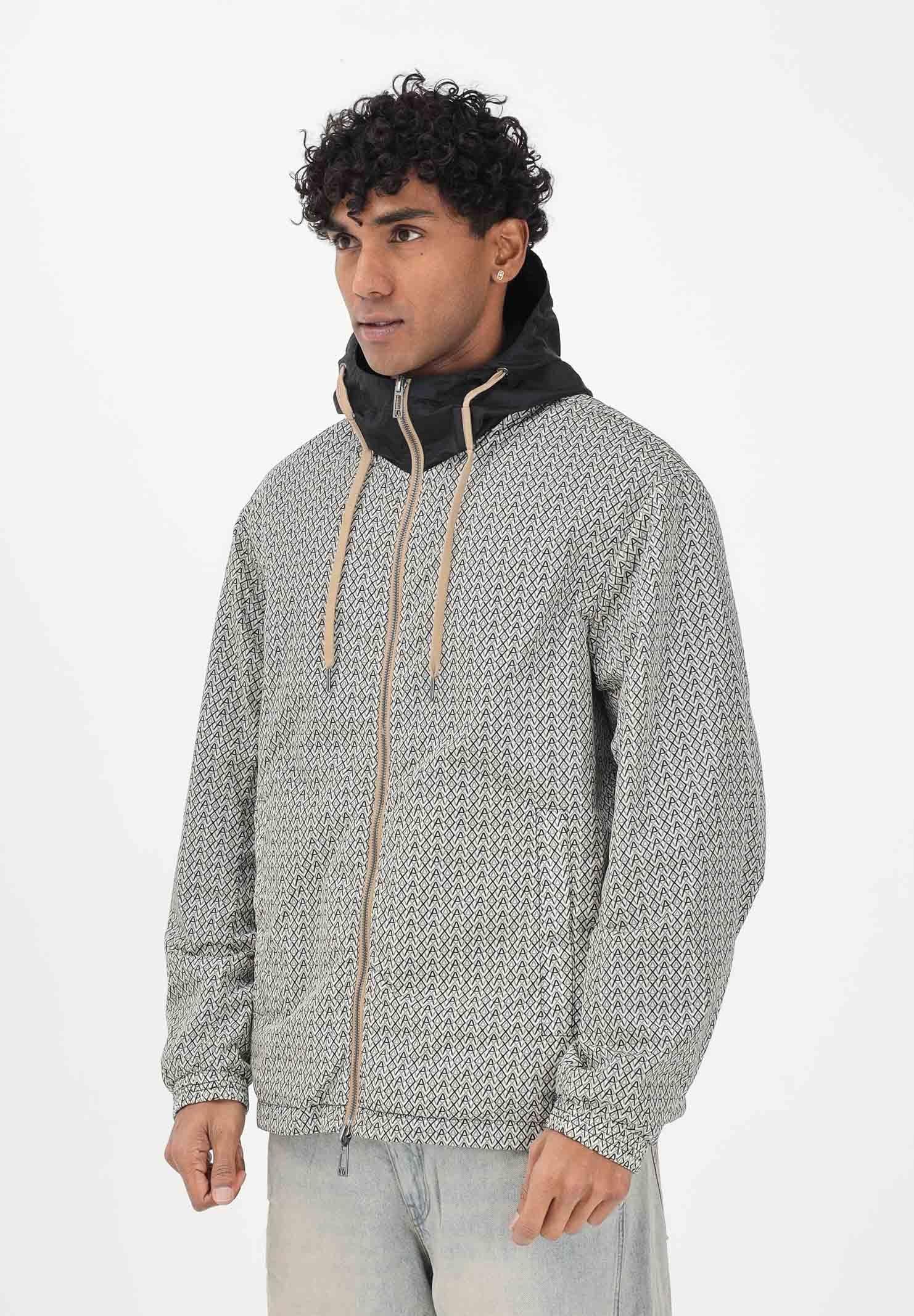 ARMANI EXCHANGE Giacca a vento reversibile multicolore da uomo XM001830AF18579 M0245 ARMANI EXCHANGE