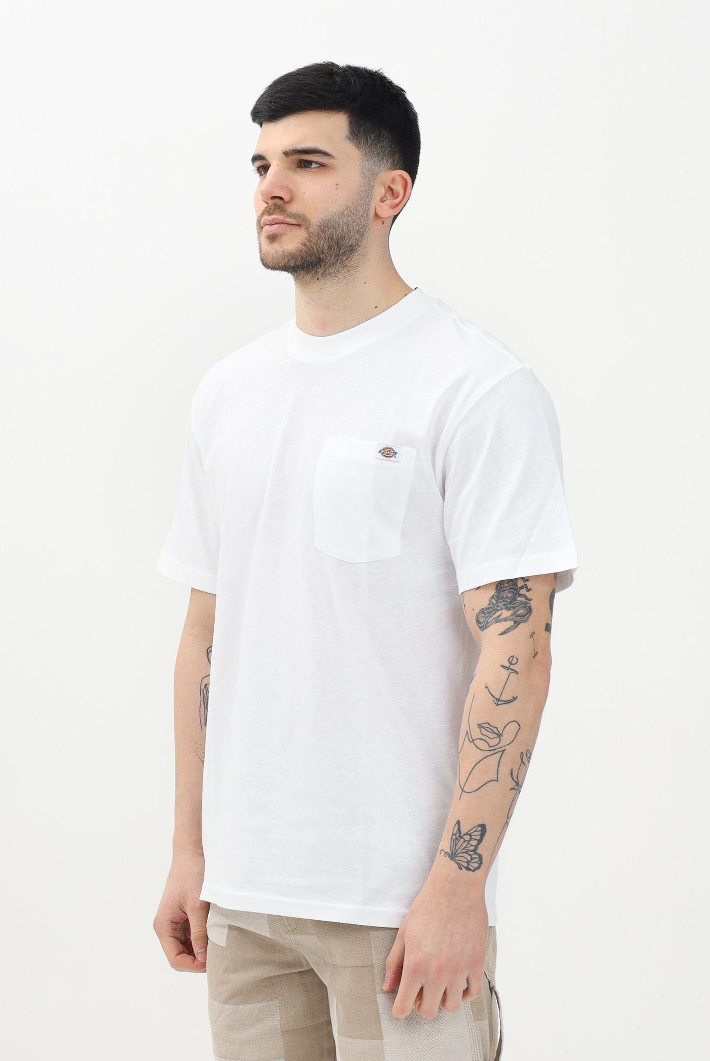 DICKIES T-shirt a manica corta Luray bianca da uomo DK0A4YFCWHX1 DIckies