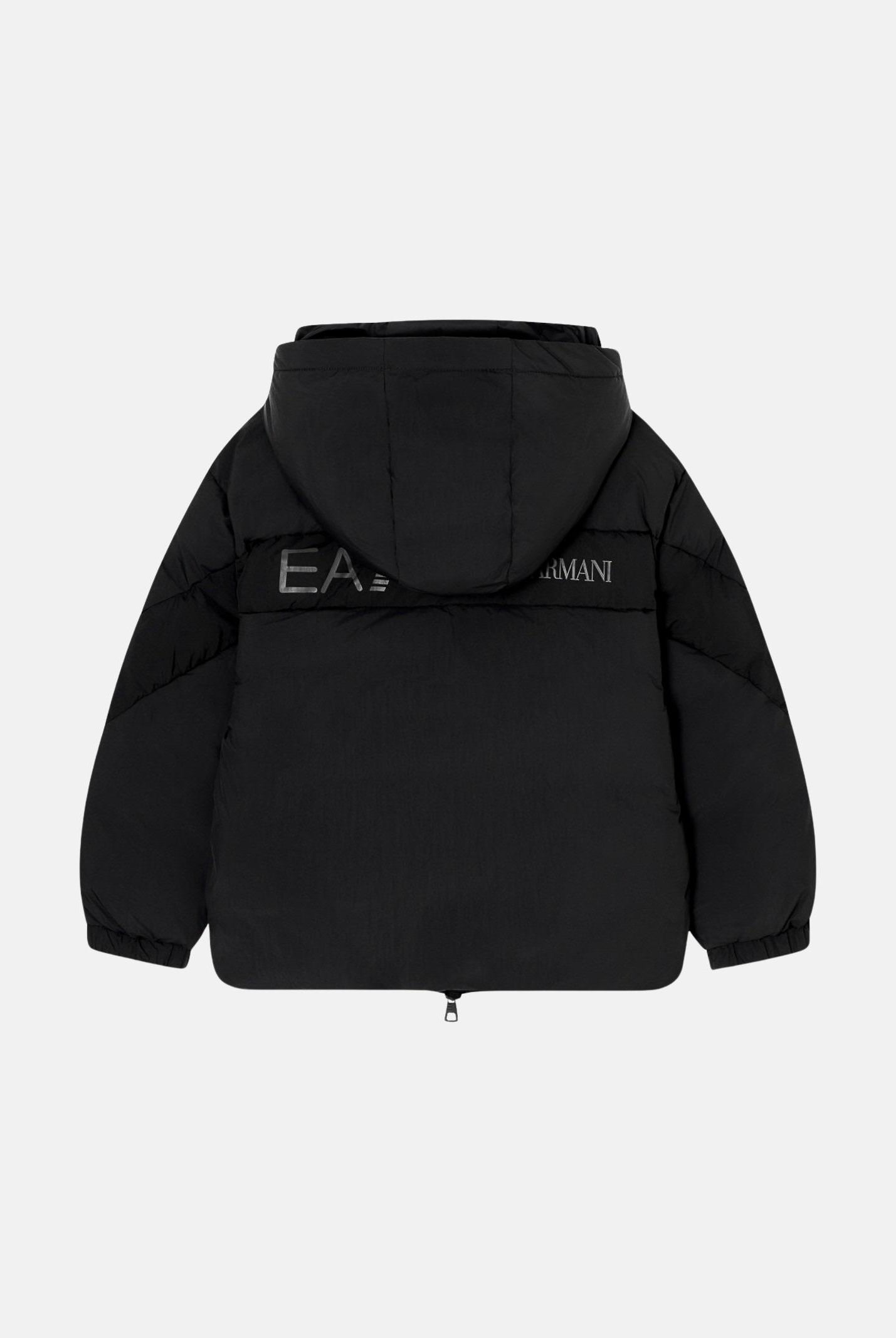EA7 Piumino nero da bambino con logo 7B000233AF15951 UC001 EA7