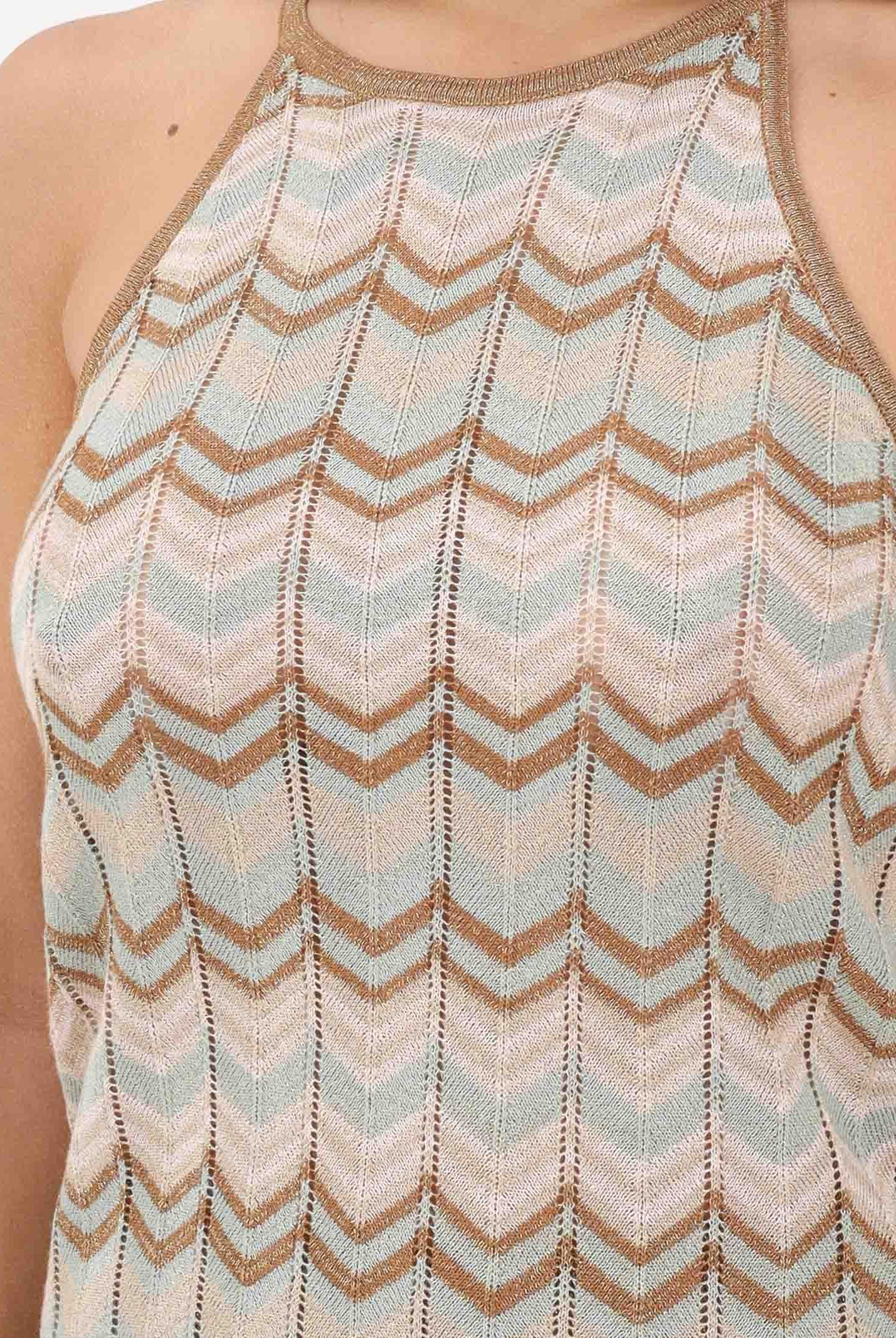 ONLY top Foja in colore Foxtrot Jadeite marrone beige da donna. 15369377 FOJA ONLY