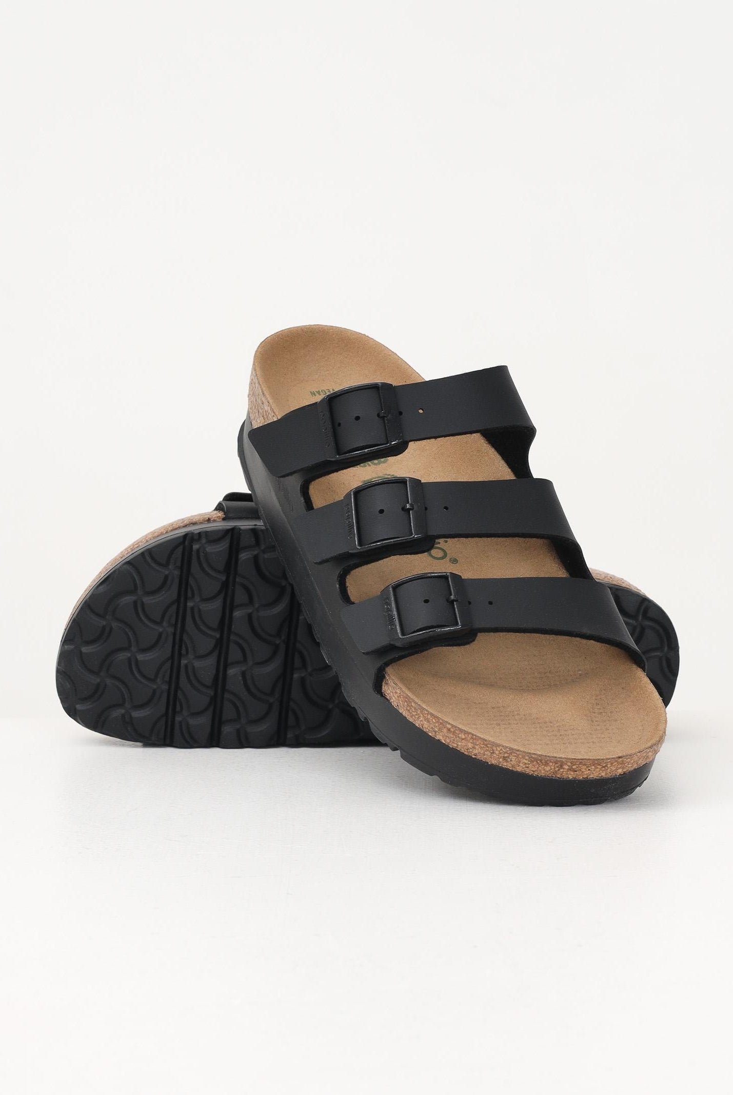 BIRKENSTOCK Ciabatte Florida Flex Platform nere da donna 1029737 . BIRKENSTOCK