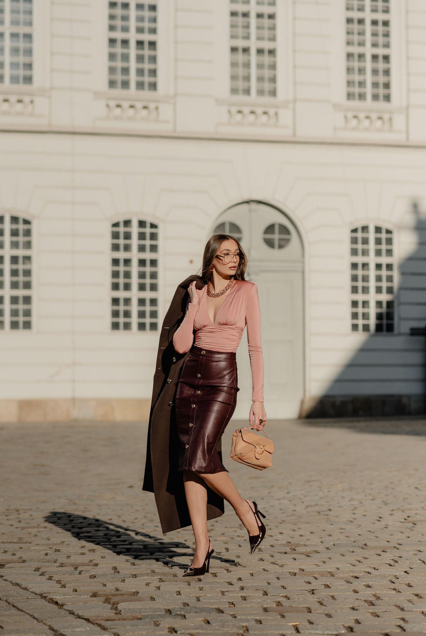 SANTAS Gonna midi BELLE ÉTOILE bordeaux da donna PV2610 BO SANTAS