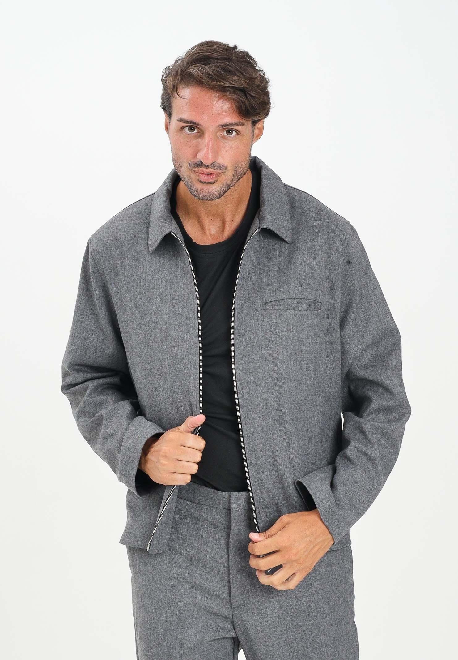 I'M BRIAN Giacca grigia da uomo GIU3472 GRIG I'M BRIAN