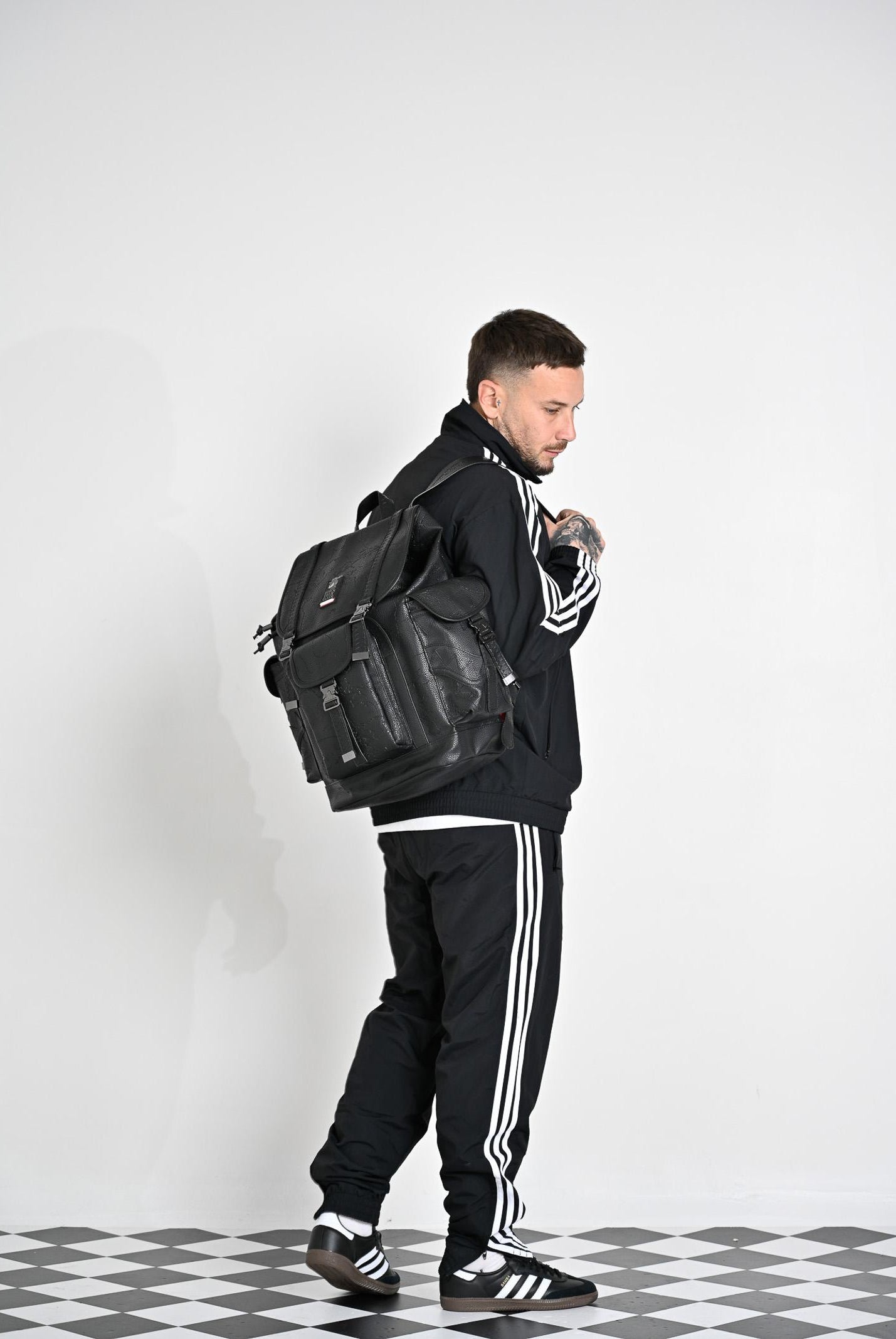 Zaino JAMES FIRST CLASS TYCOON TRAVELER MONTE CARLO nero per uomo e donna 910B6793NSZ . SPRAYGROUND