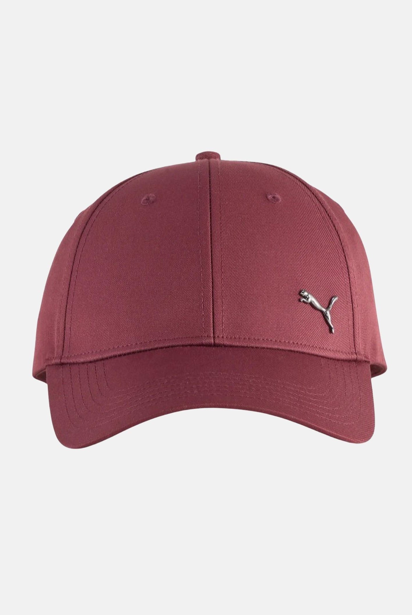PUMA Cappello con visiera ESS Metal PUMA Cat bordeaux per uomo e donna 025994 11 PUMA