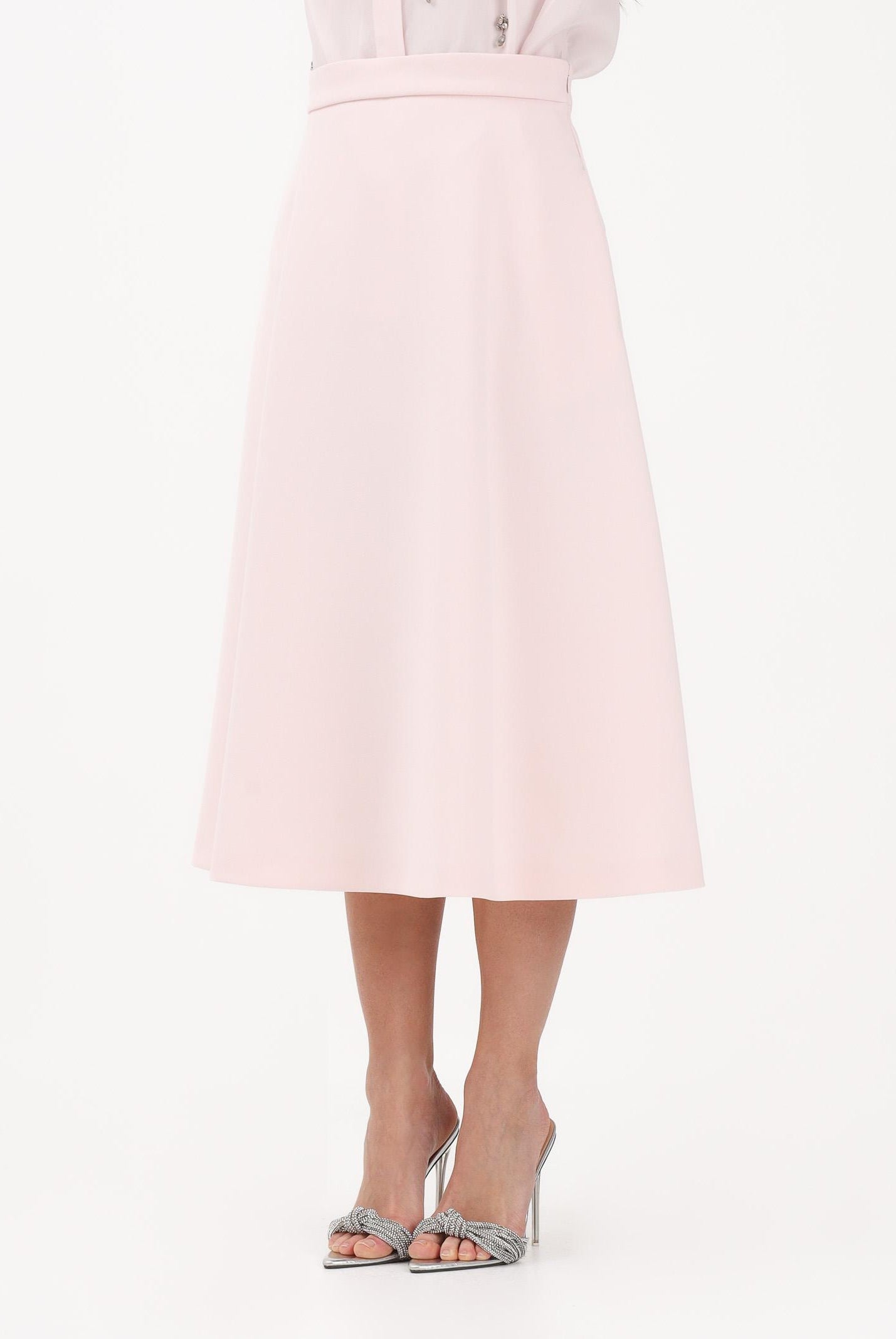 MAX MARA Gonna midi Girante rosa da donna 2616101013600 010 MAX MARA