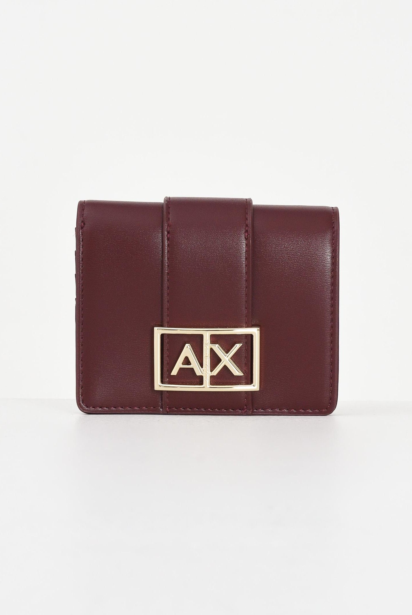 ARMANI EXCHANGE Portafogli bordeaux da donna con logo XW000360AF12039 UA343 ARMANI EXCHANGE