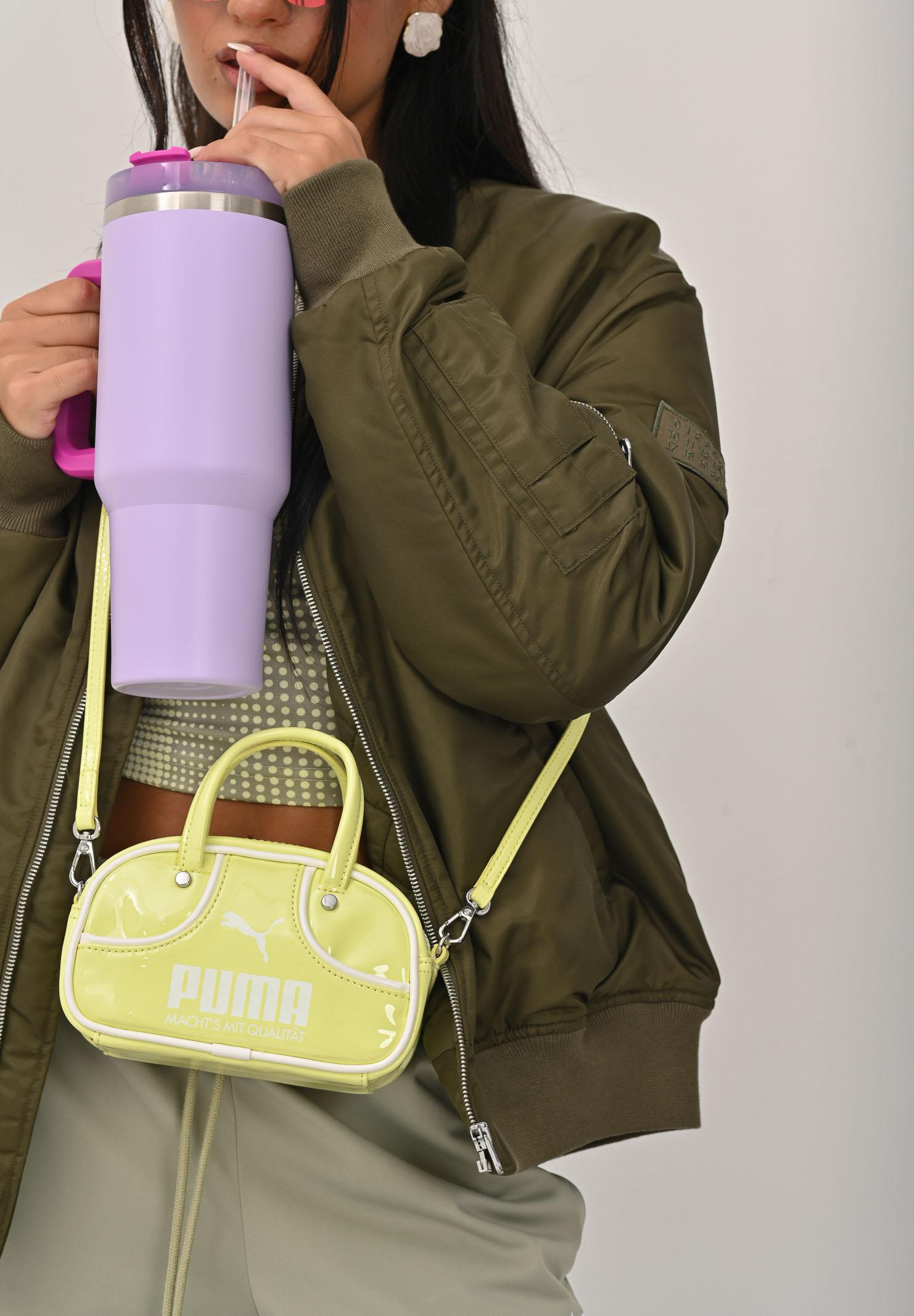 PUMA Borsa a mano 1976 Micro 1 L lime da donna 091824 04 PUMA