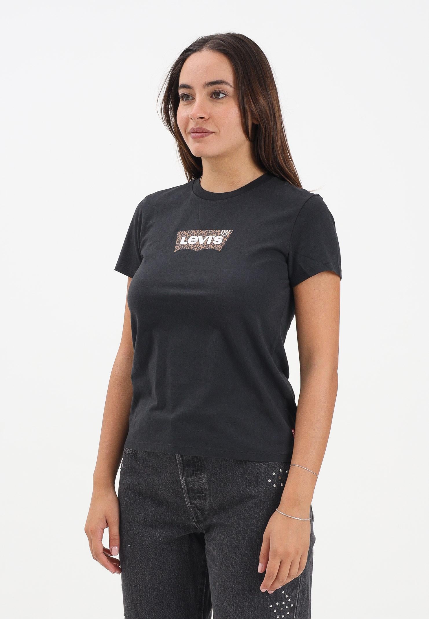 LEVI'S® T-shirt a manica corta Perfect nera da donna A2086-0425 LEVI'S®