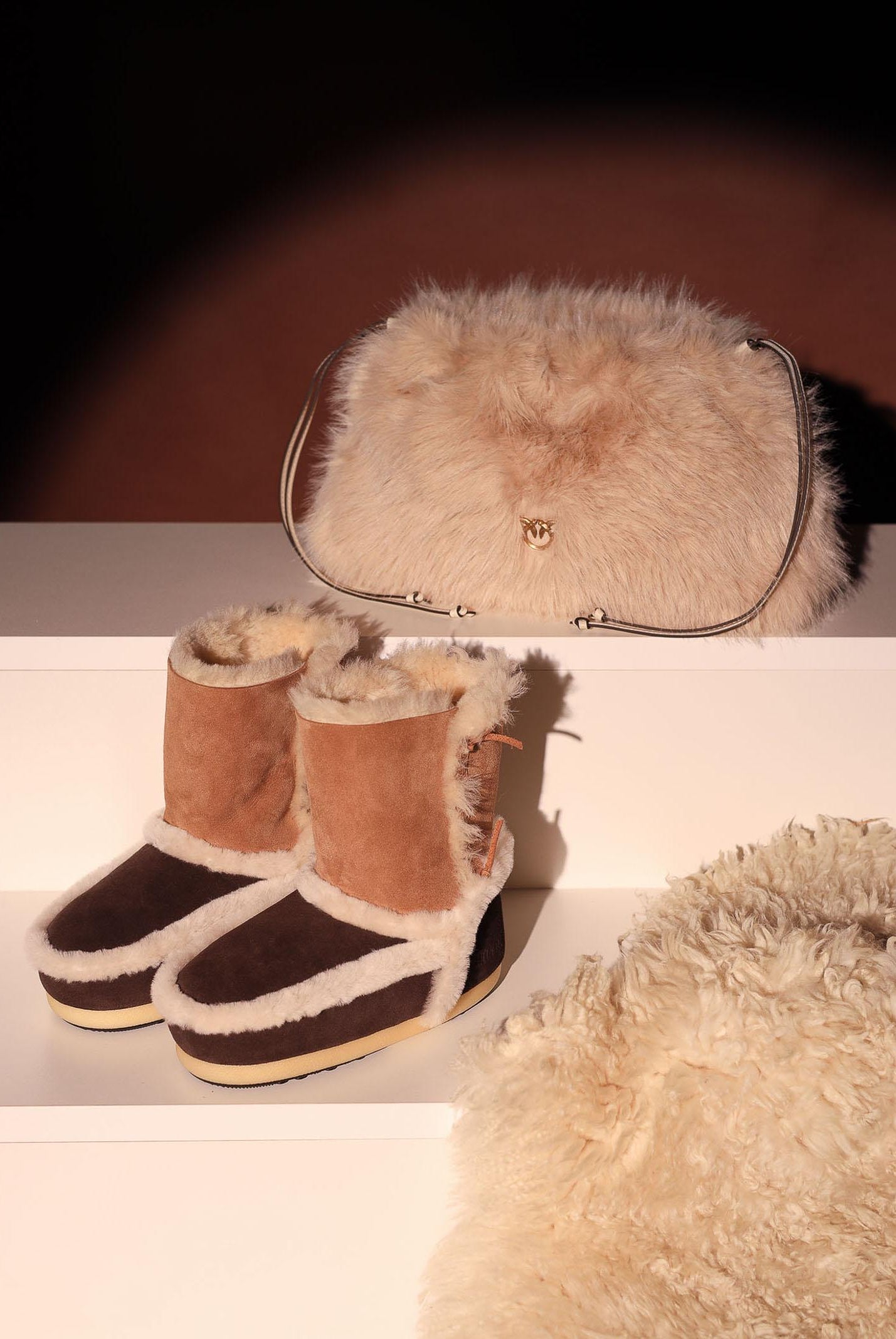 MOON BOOT Stivale EVX PATCH marrone da donna 80D1470060 MM05 MOON BOOT