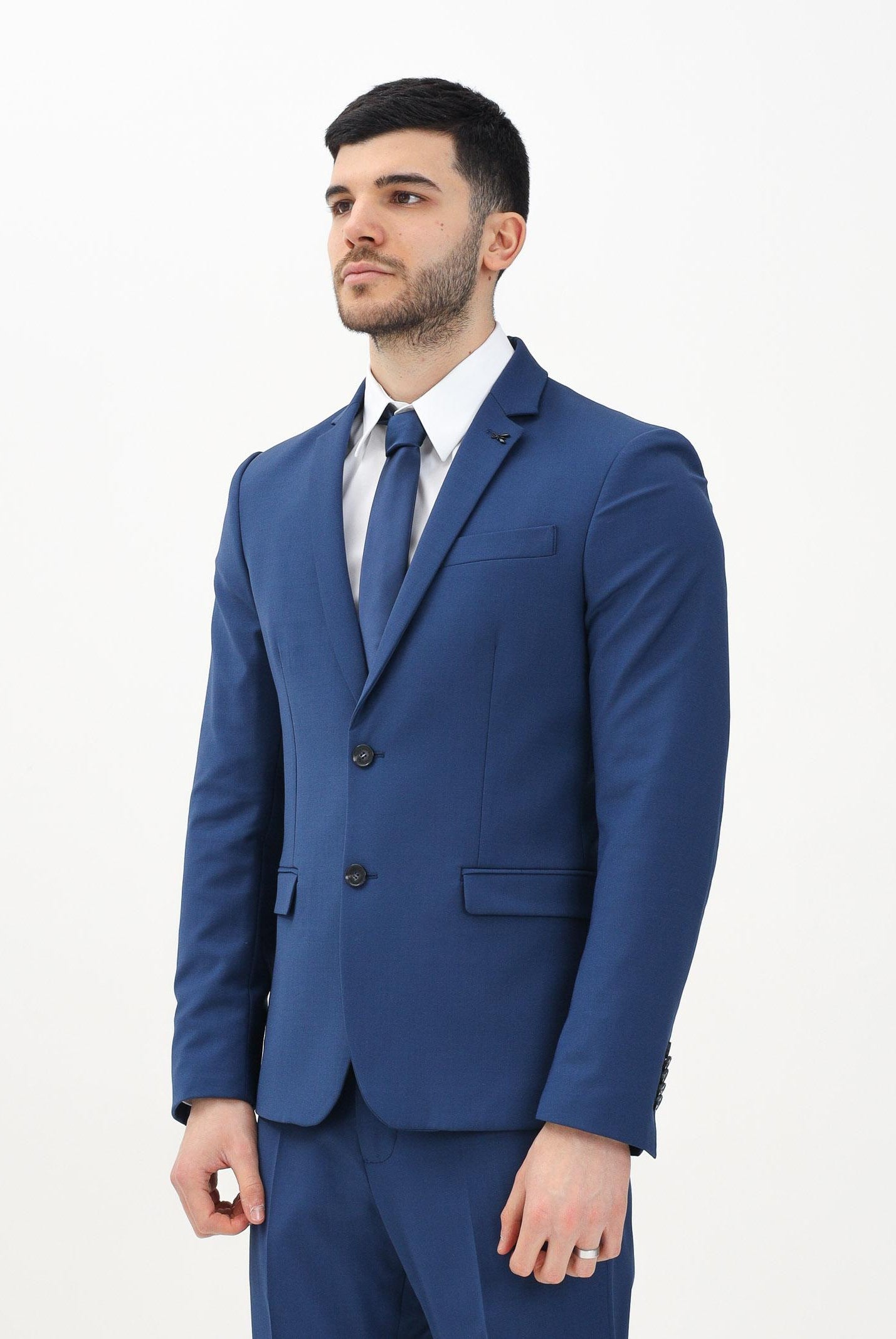 PATRIZIA PEPE Giacca monopetto blu da uomo 5SB652A590 CA57 PATRIZIA PEPE