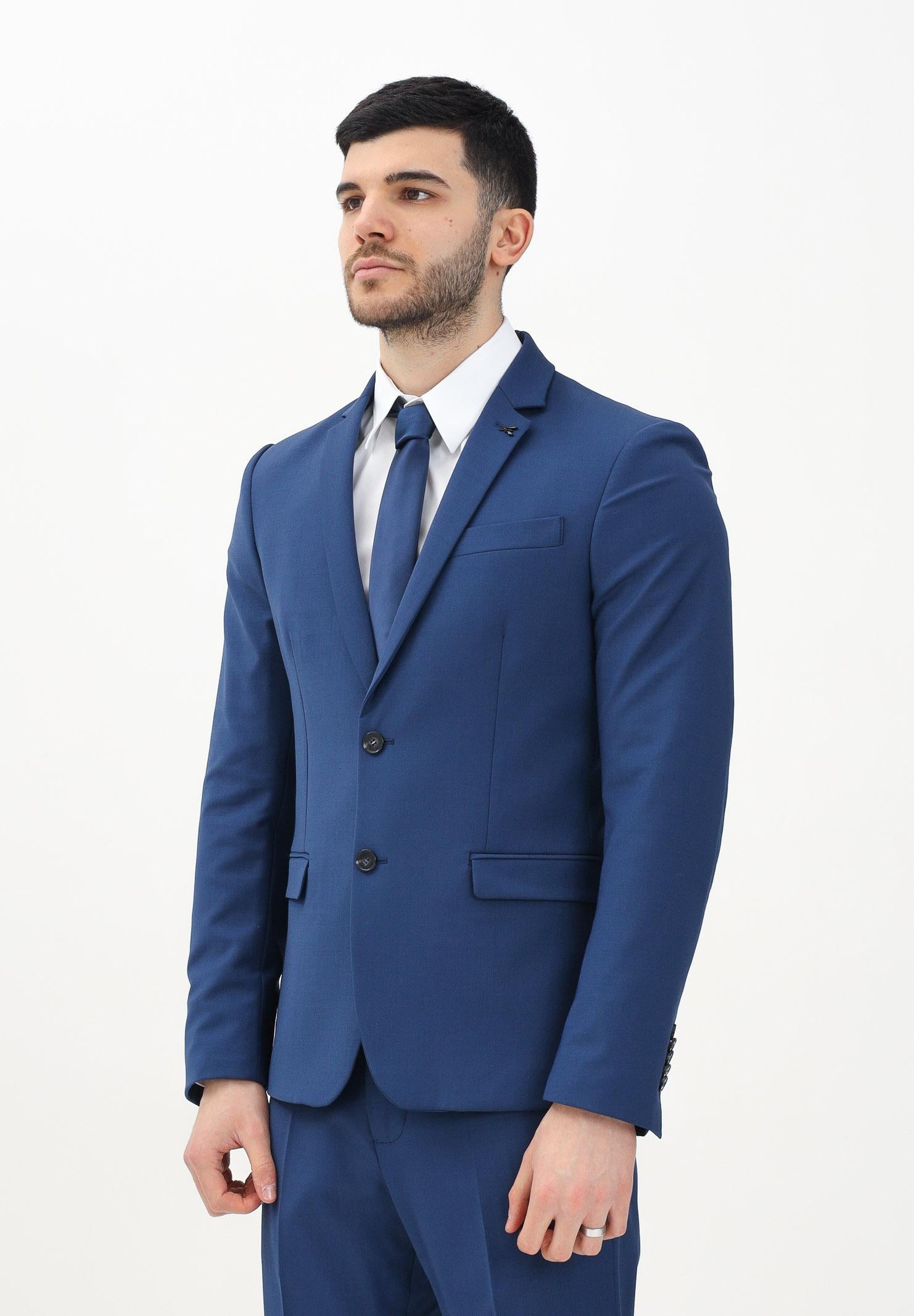 PATRIZIA PEPE Giacca monopetto blu da uomo 5SB652A590 CA57 PATRIZIA PEPE