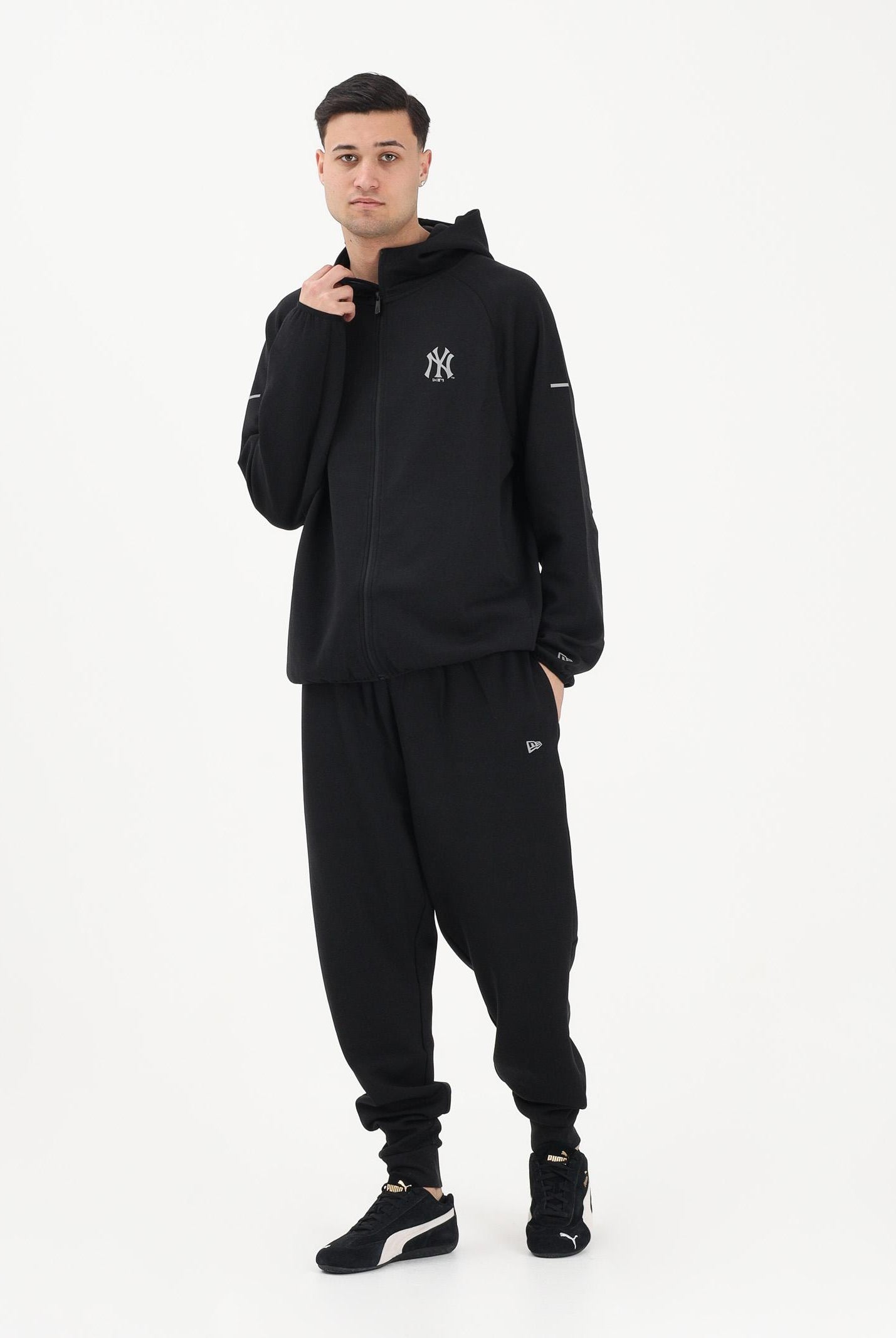 NEW ERA Pantalone sportivo New York Yankees MLB nero da uomo 60771656 . NEW ERA