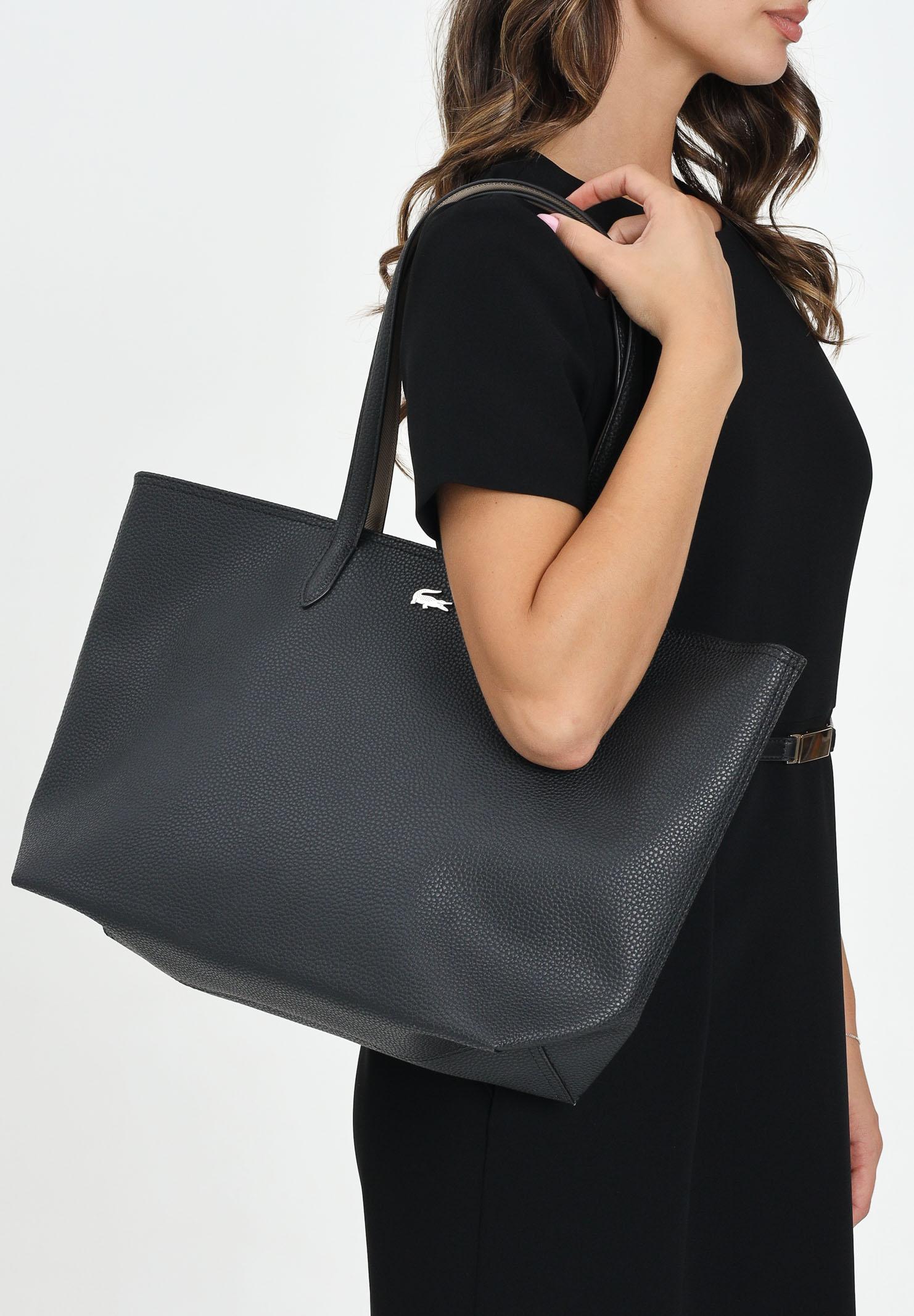 LACOSTE Shopper Anna nera da donna NF4823 A91 LACOSTE