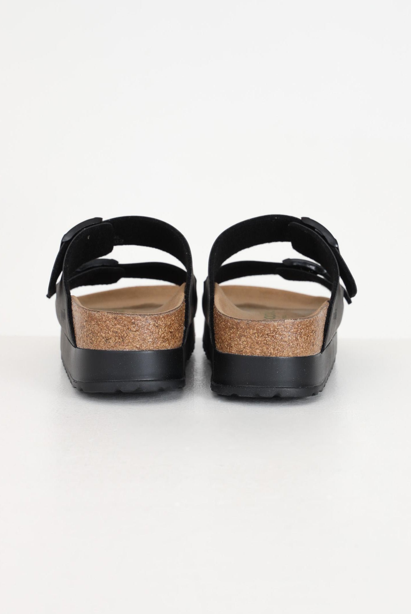 BIRKENSTOCK Ciabatte Arizona PAP Flex Platform nere da donna 1027395 . BIRKENSTOCK