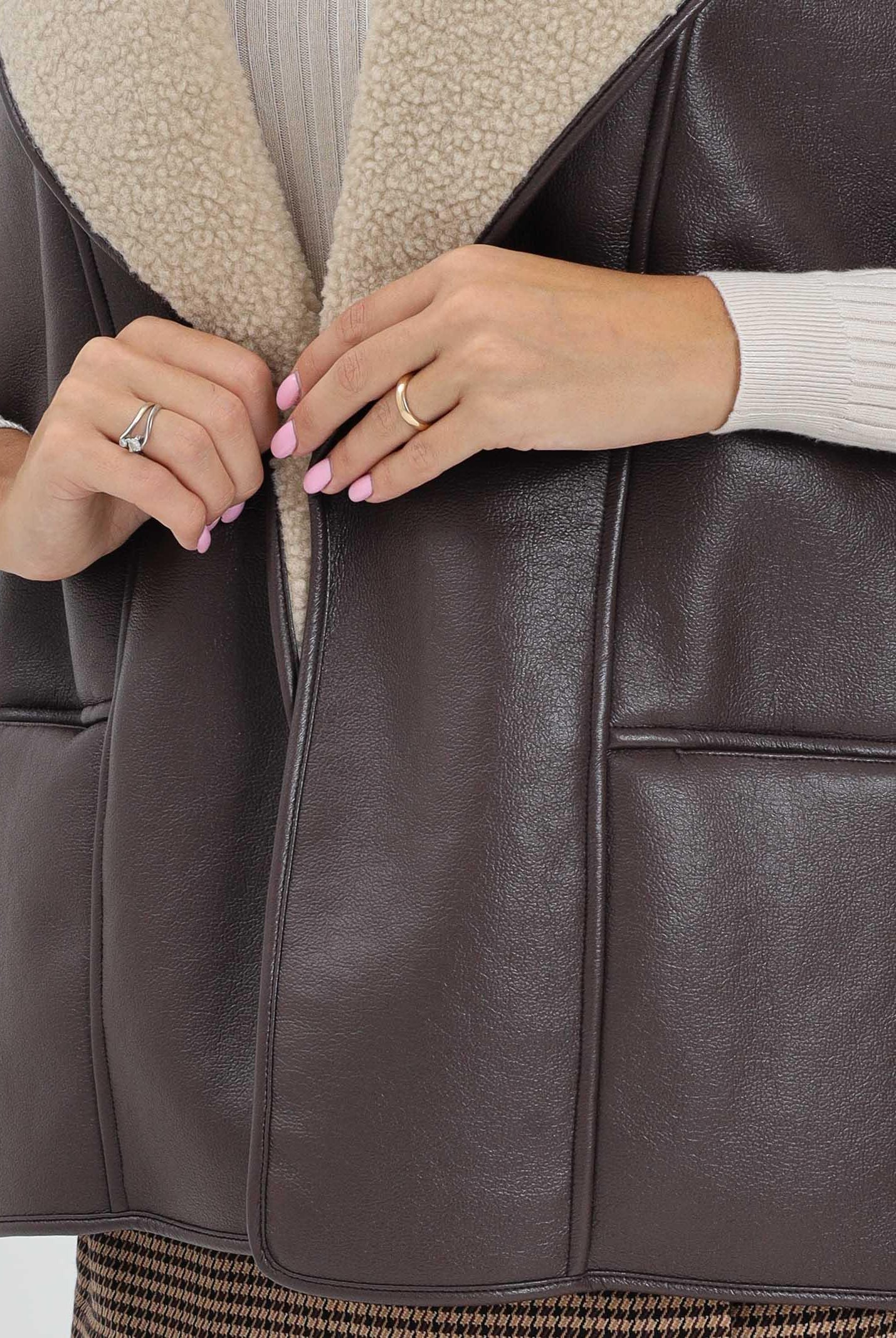 ONLY Smanicato marrone da donna 15349119 SealBrown ONLY