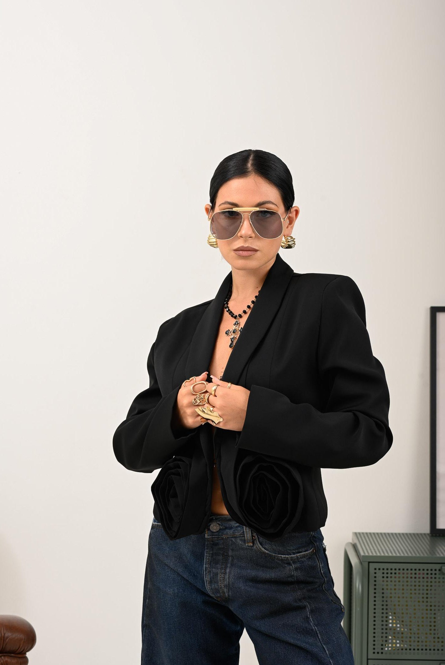 ODI ODI Giacca Ampezzo nera da donna AMPEZZO400W5 D6 ODI ODI