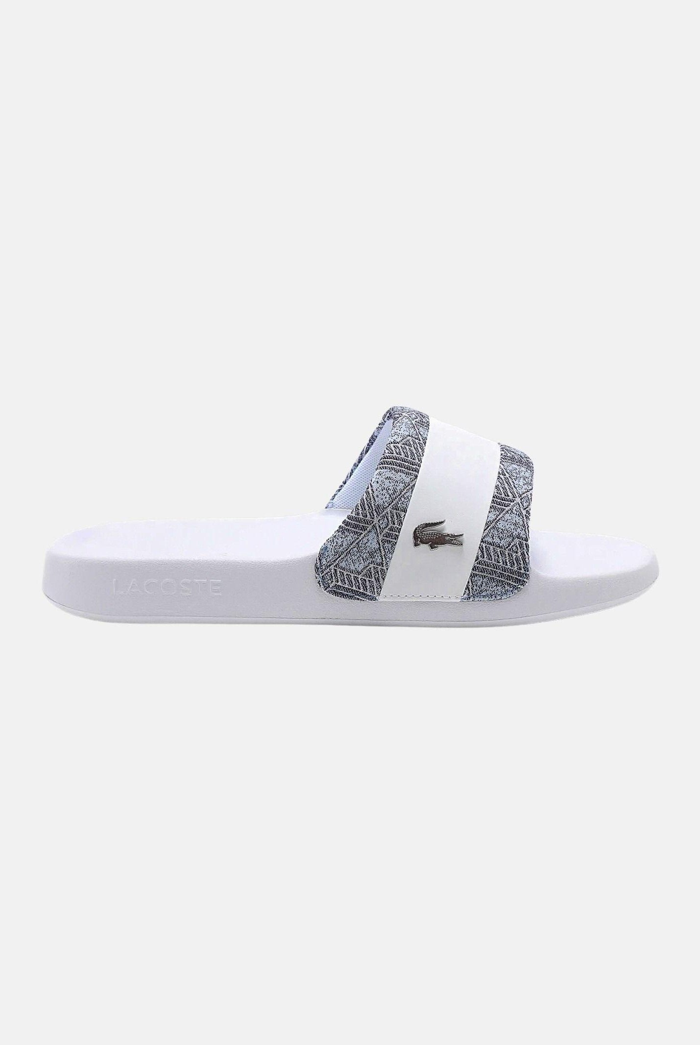 LACOSTE Ciabatte Serve Hybrid bianche per uomo e donna E03863 080 LACOSTE