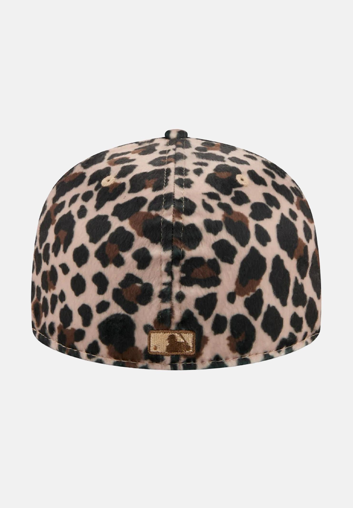 NEW ERA Cappello con visiera Animal Print 59Fifty New York Yankees beige per uomo e donna 60844108 . NEW ERA