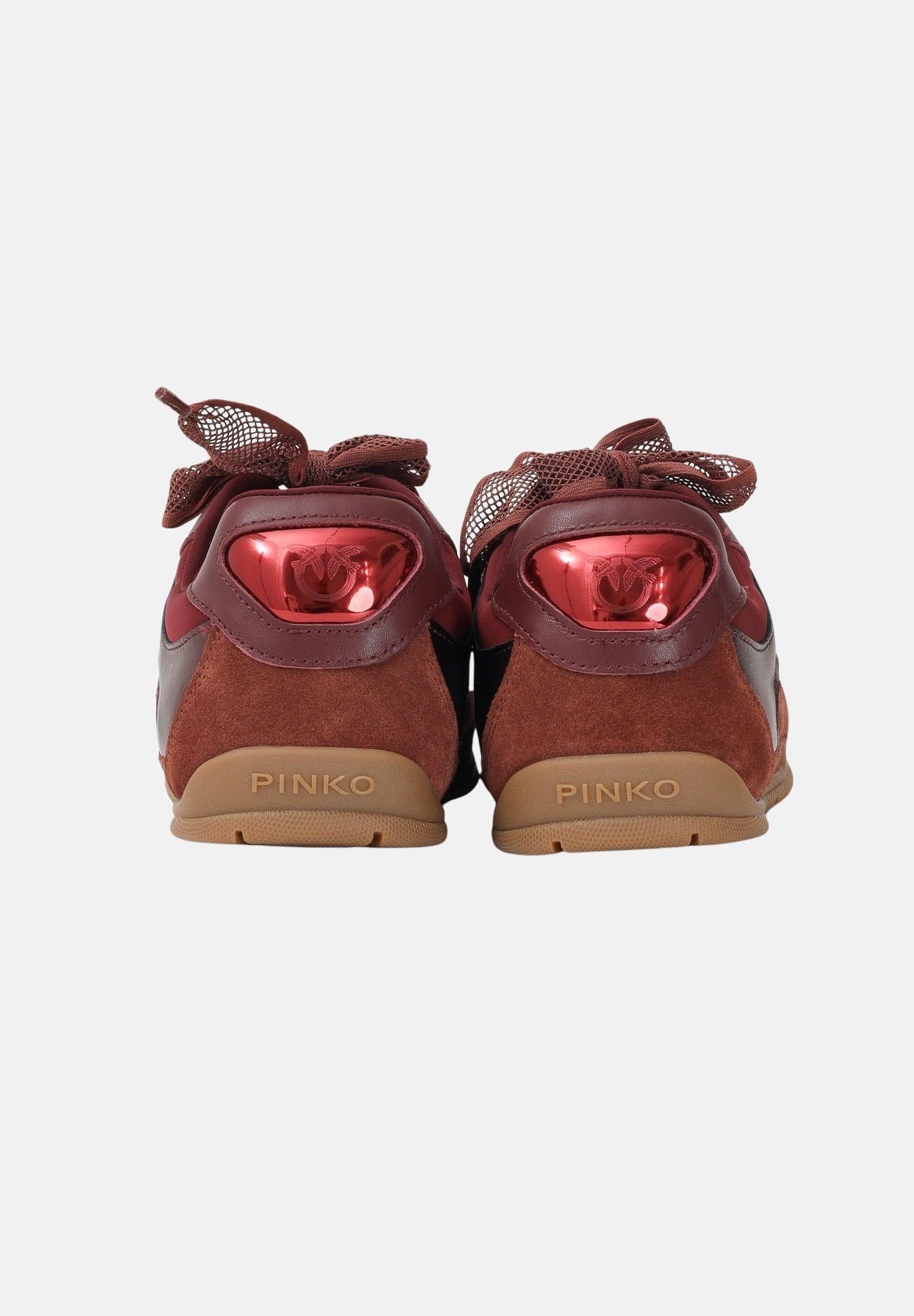 PINKO Sneakers YULIA bordeaux da donna SS0185P076CR8 CR8 PINKO