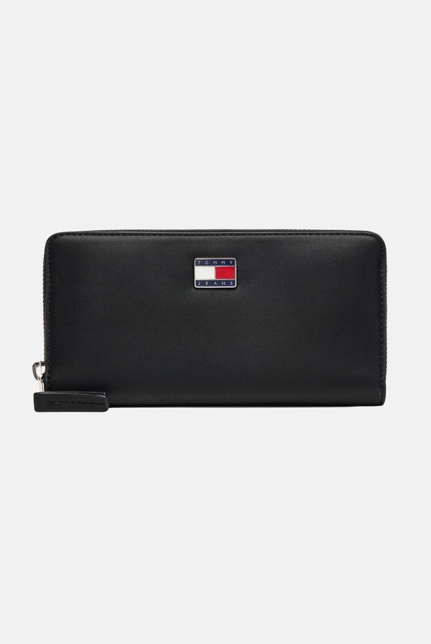 TOMMY JEANS Portafogli nero da donna impreziosito dal logo iconico AW0AW17879 BDS TOMMY JEANS