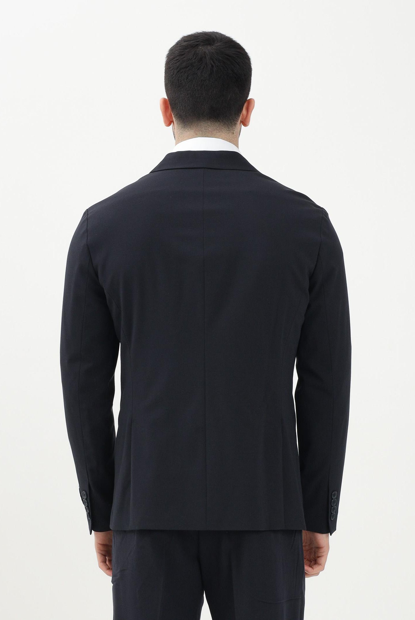 ARMANI EXCHANGE Giacca monopetto blu da uomo XM000345AF10897 UB101 ARMANI EXCHANGE